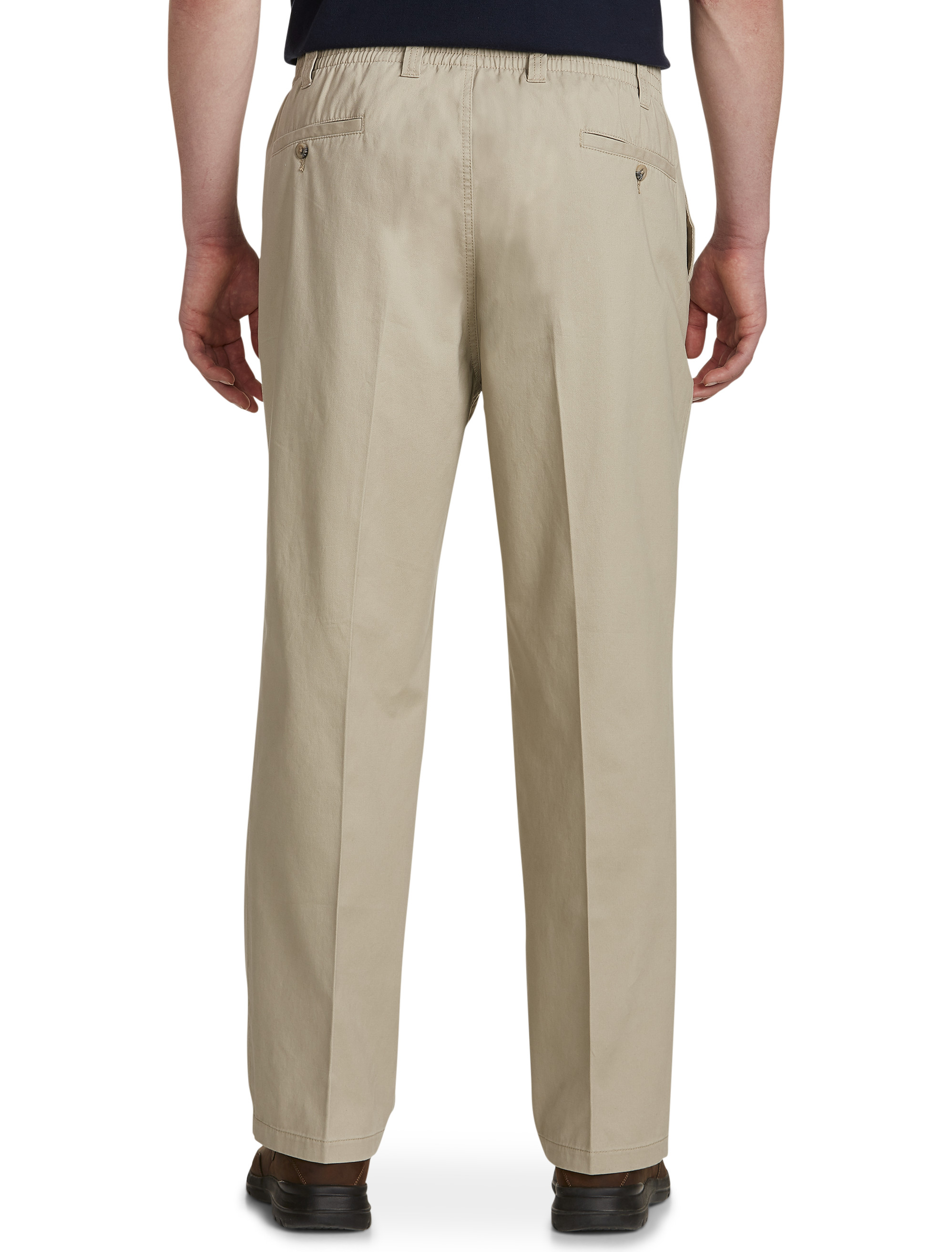 Big + Tall | Harbor Bay Elastic-Waist Pants | DXL
