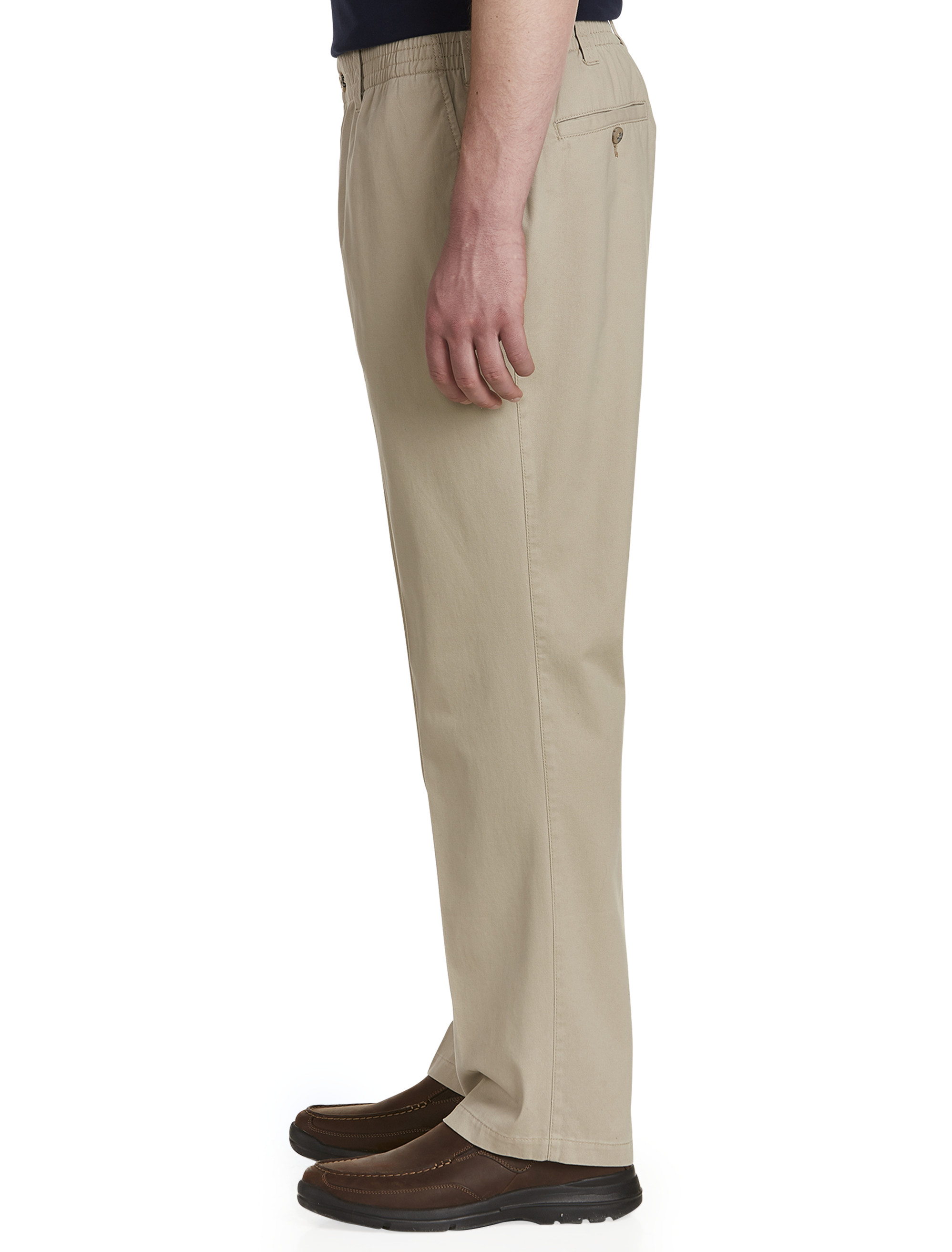 Big + Tall | Harbor Bay Elastic-Waist Pants | DXL