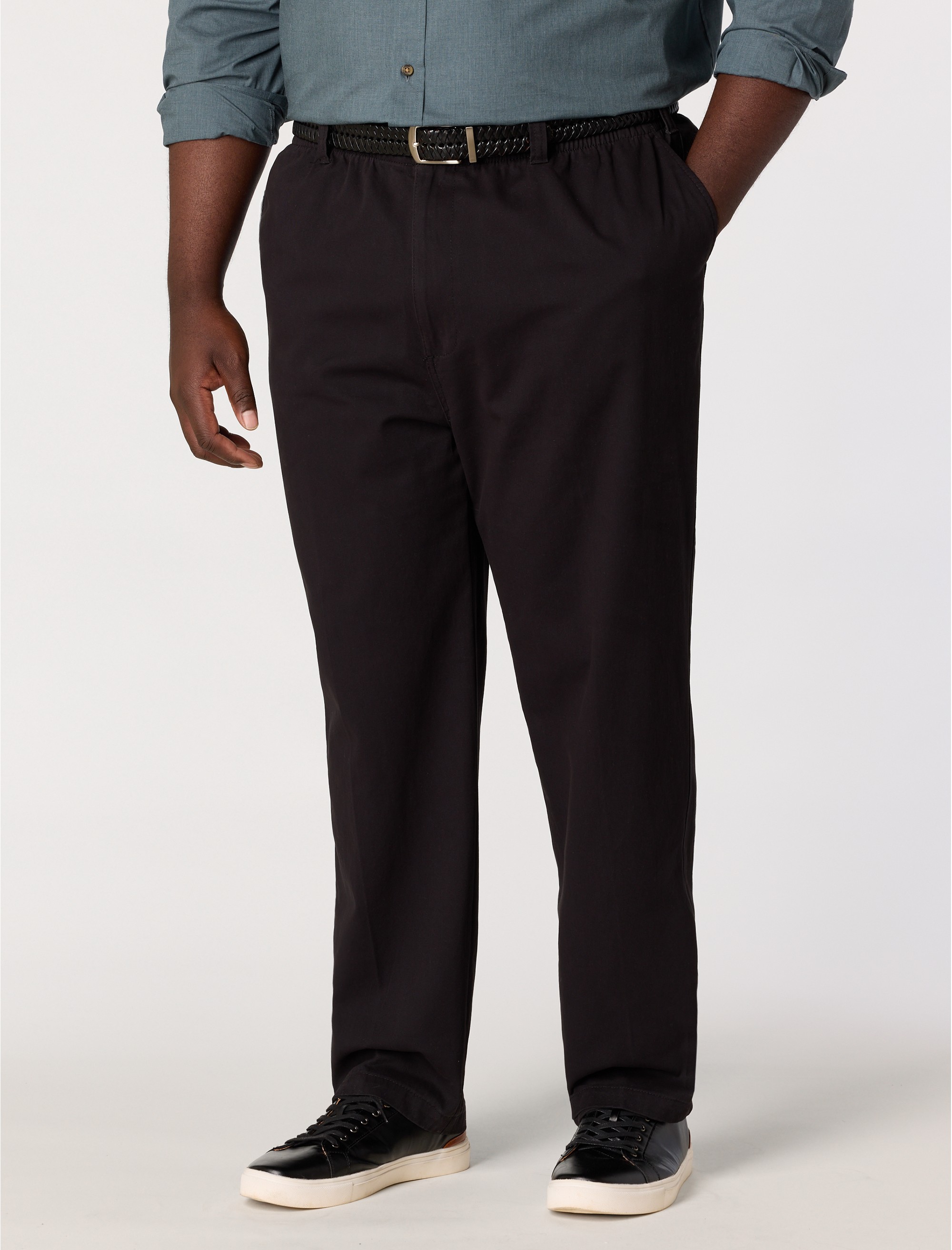 Elastic-Waist Pants