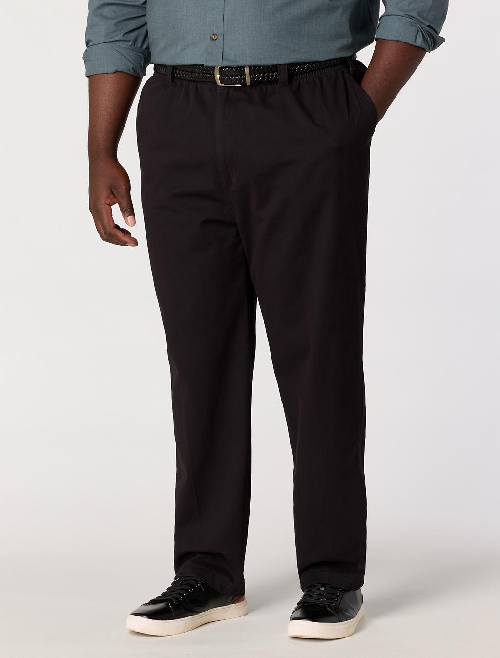mens stretch waist dress pants TAPERED-FIT for Tall Men in Charcoal Heather 32 / 38 / Charcoal Heather or to book a sizing appointment in Full Elastic Waist Pants with