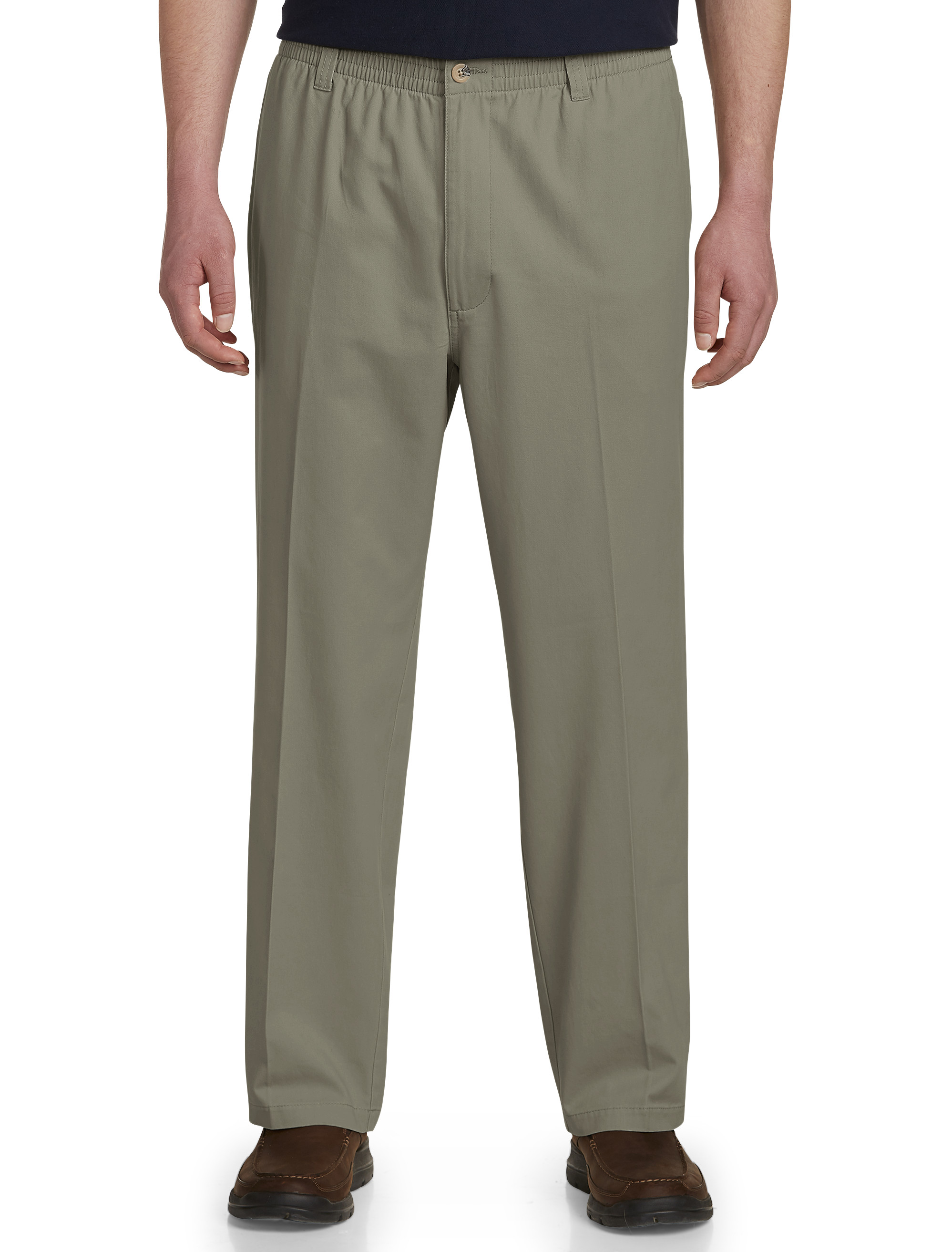 Big + Tall | Harbor Bay Tapered-Fit Elastic Waist Pants | DXL