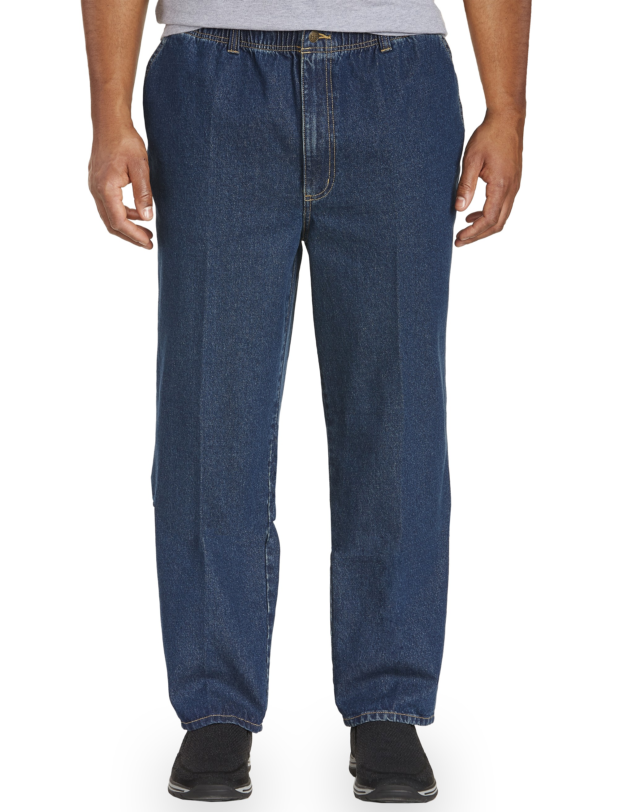 Full-Elastic Waist Jeans