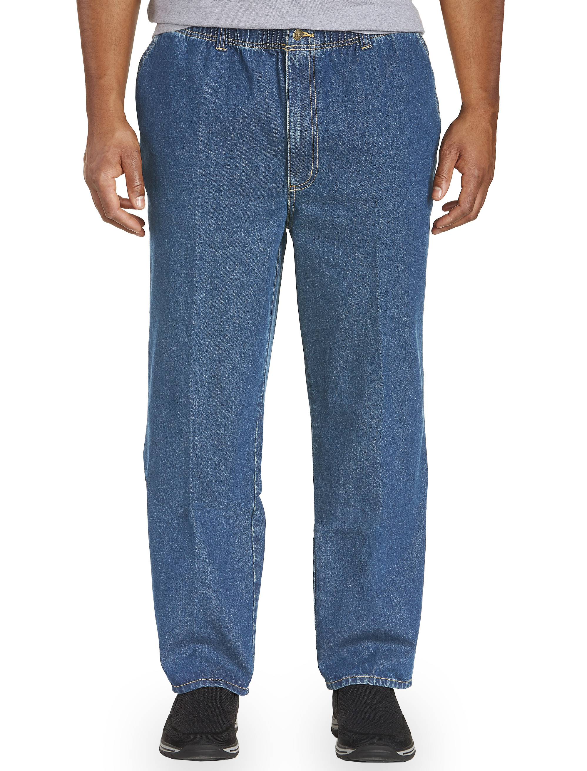 Full-Elastic Waist Jeans