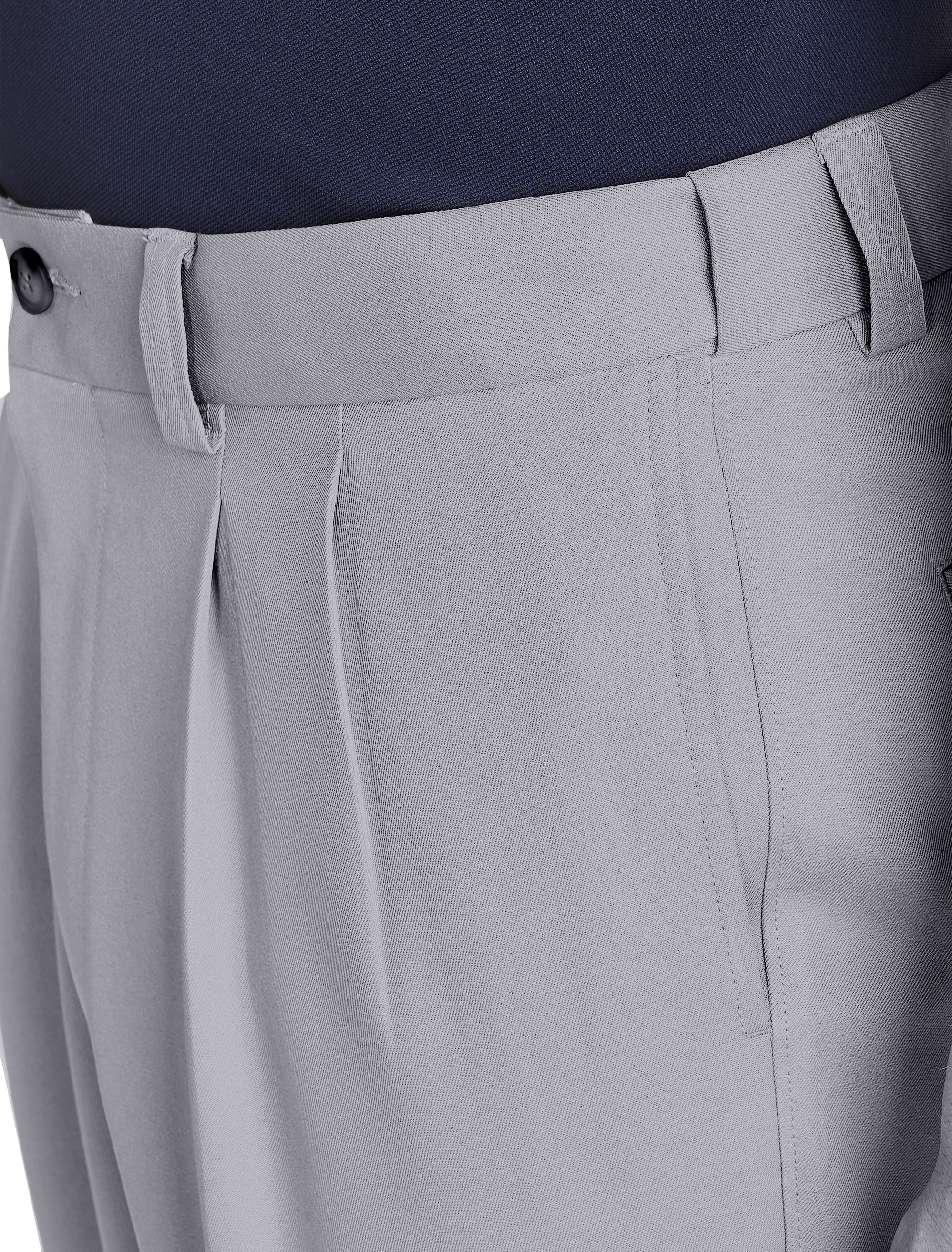 Big + Tall | Oak Hill Waist-Relaxer Pleated Microfiber Pants | DXL