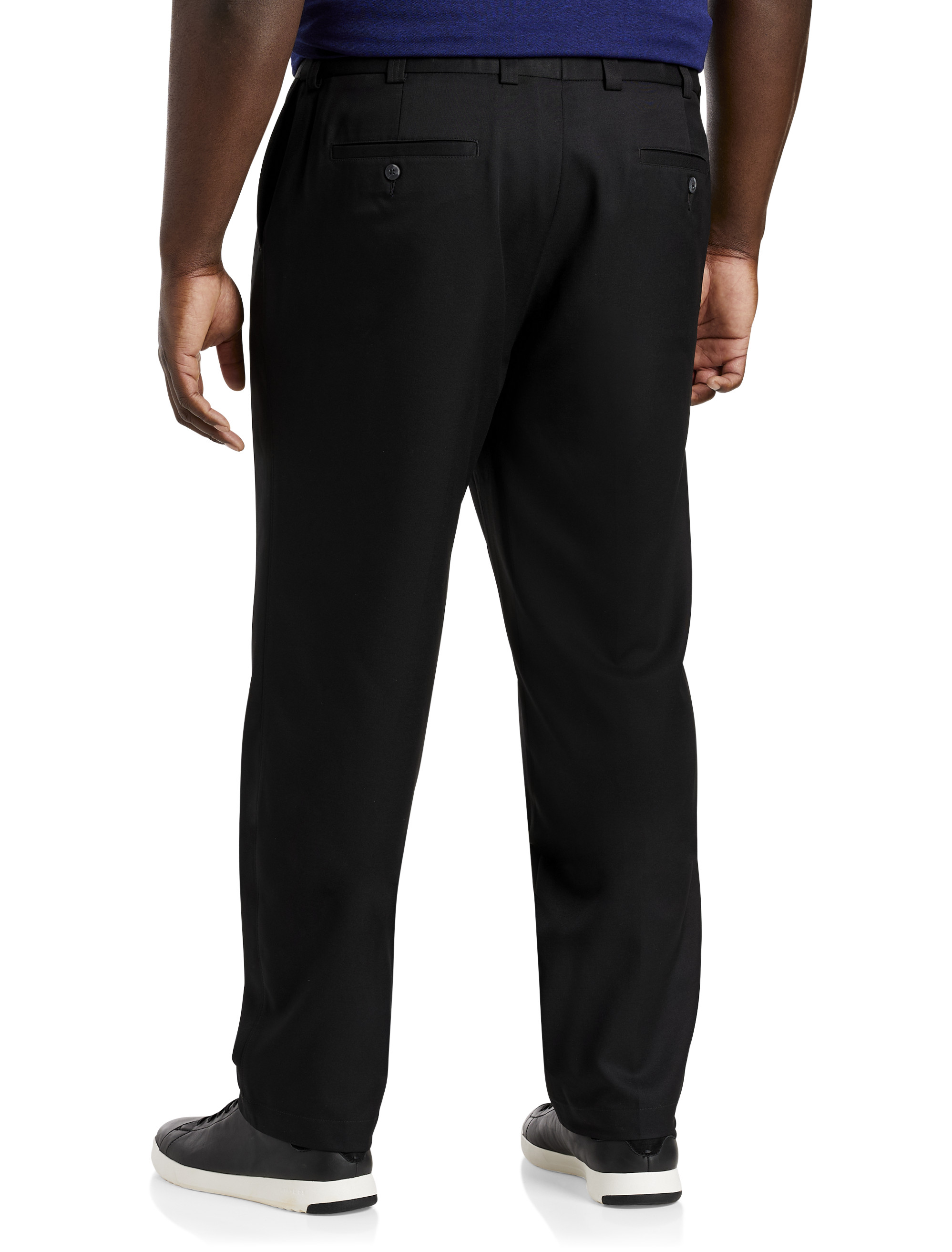 Big + Tall | Oak Hill Microfiber Waist-Relaxer Pants | DXL