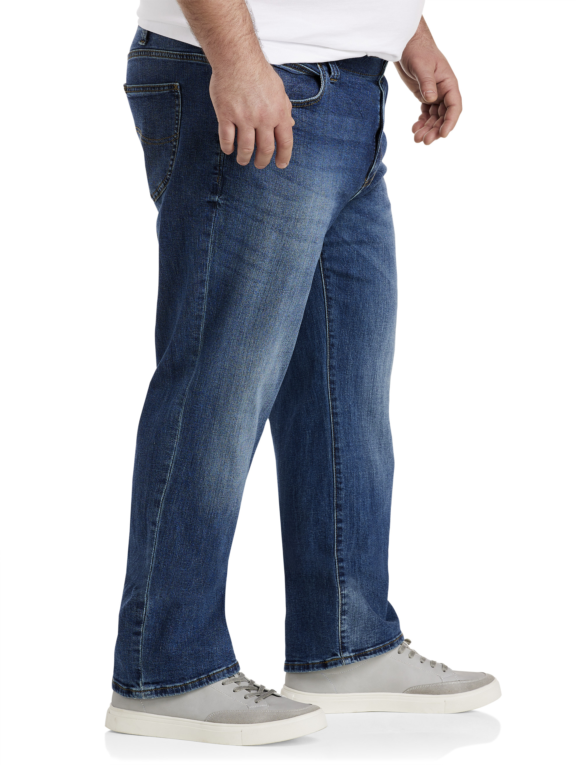 Men's lee relaxed fit stretch jeans online