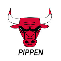 BULLS PIPPEN BLK