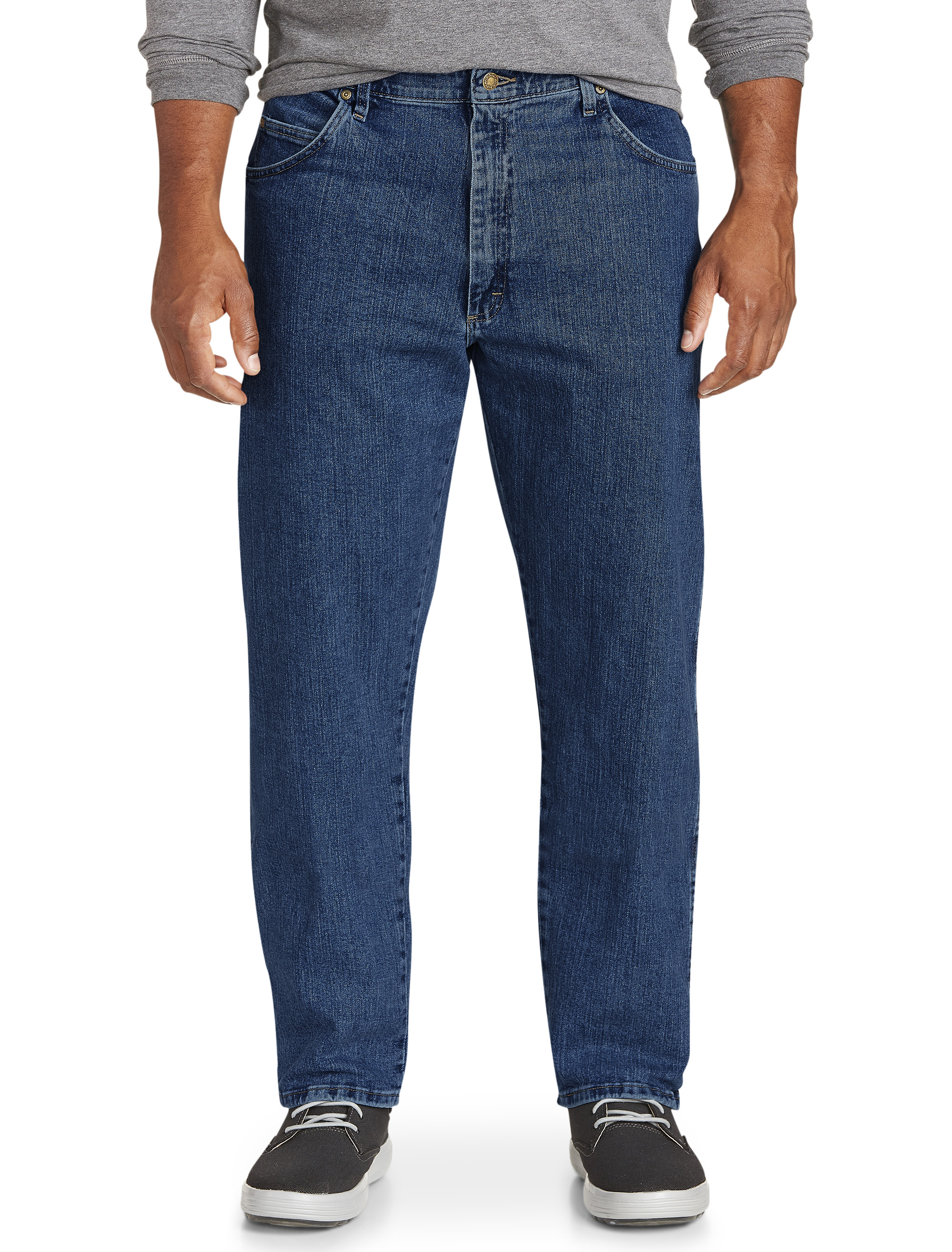 Wrangler 5 Star Relaxed Fit Jean Men's - Size Big and Tall