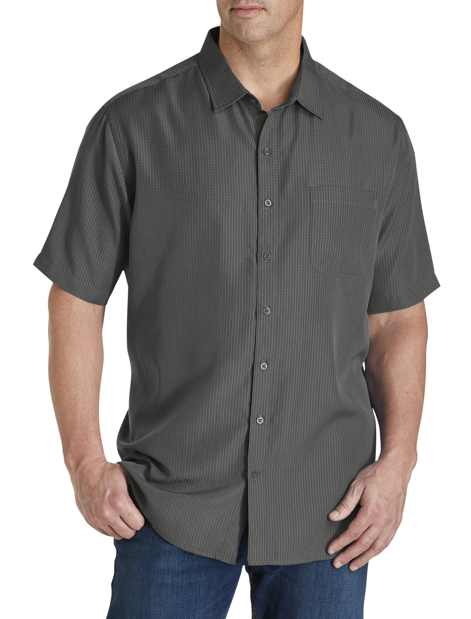 Mini Monogram Silk Blend Short-Sleeved Shirt - Men - Ready-to-Wear