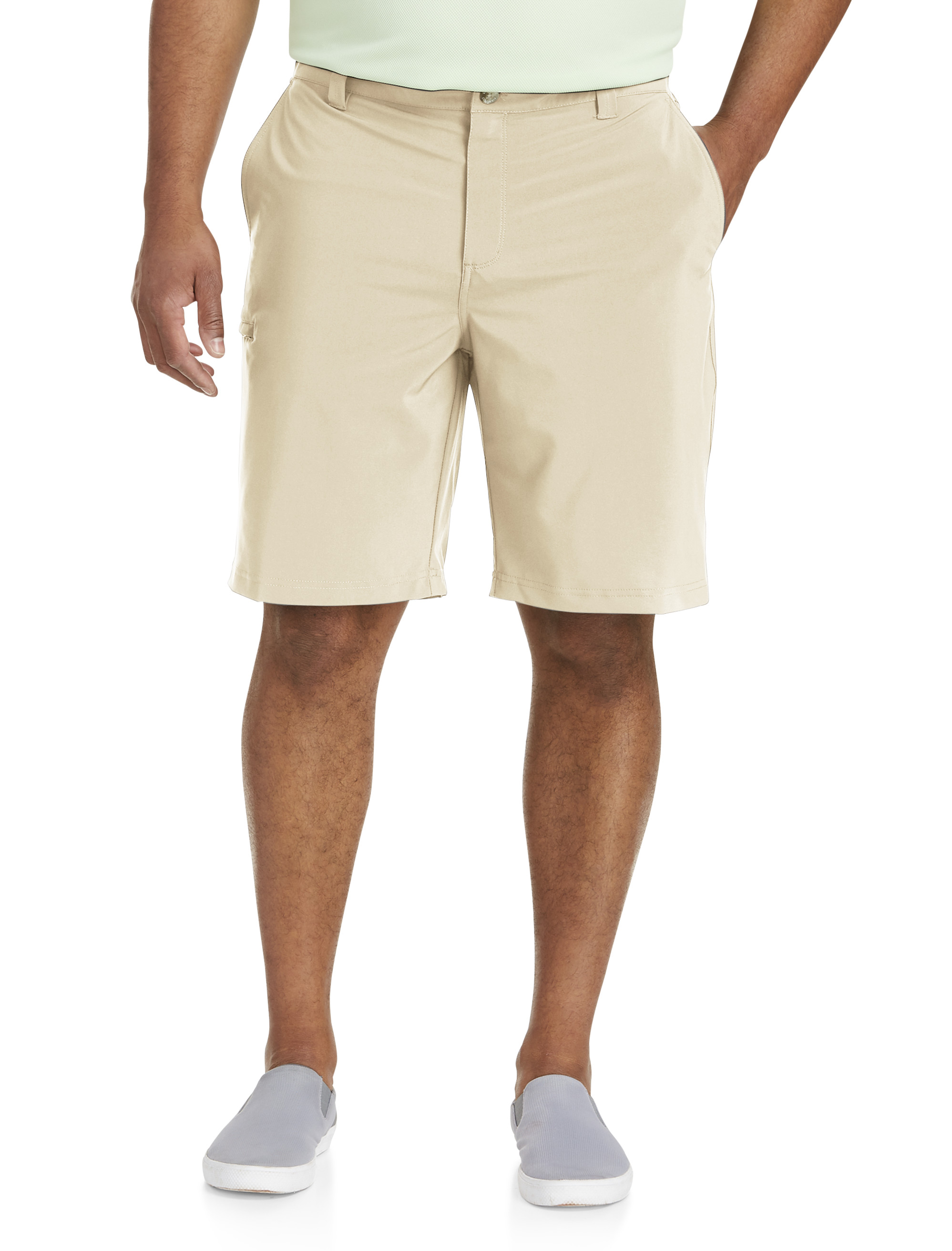 Columbia Men's Big & Tall Grander Marlin II Offshore Shorts, Grey