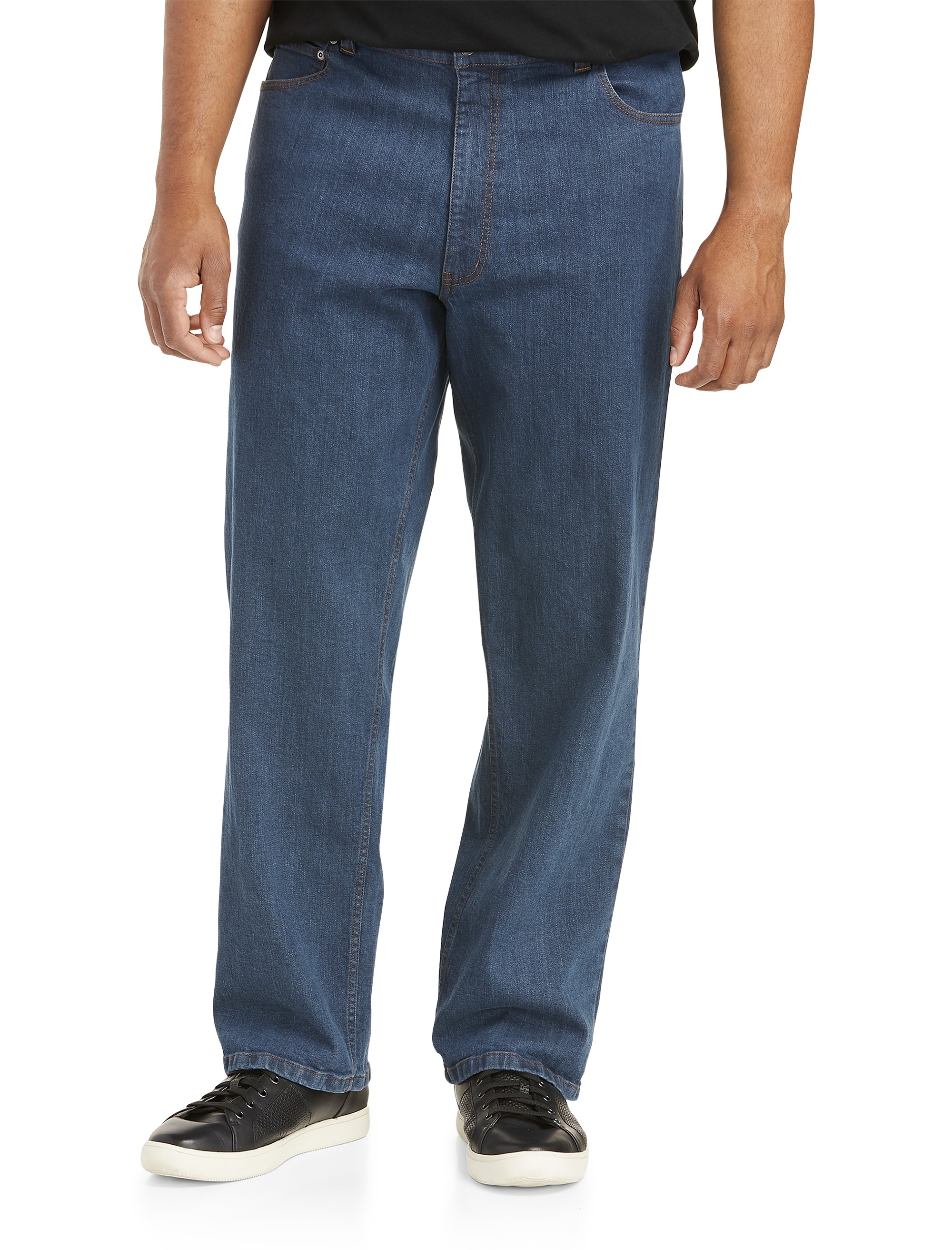 Relaxed Fit Stretch Jeans
