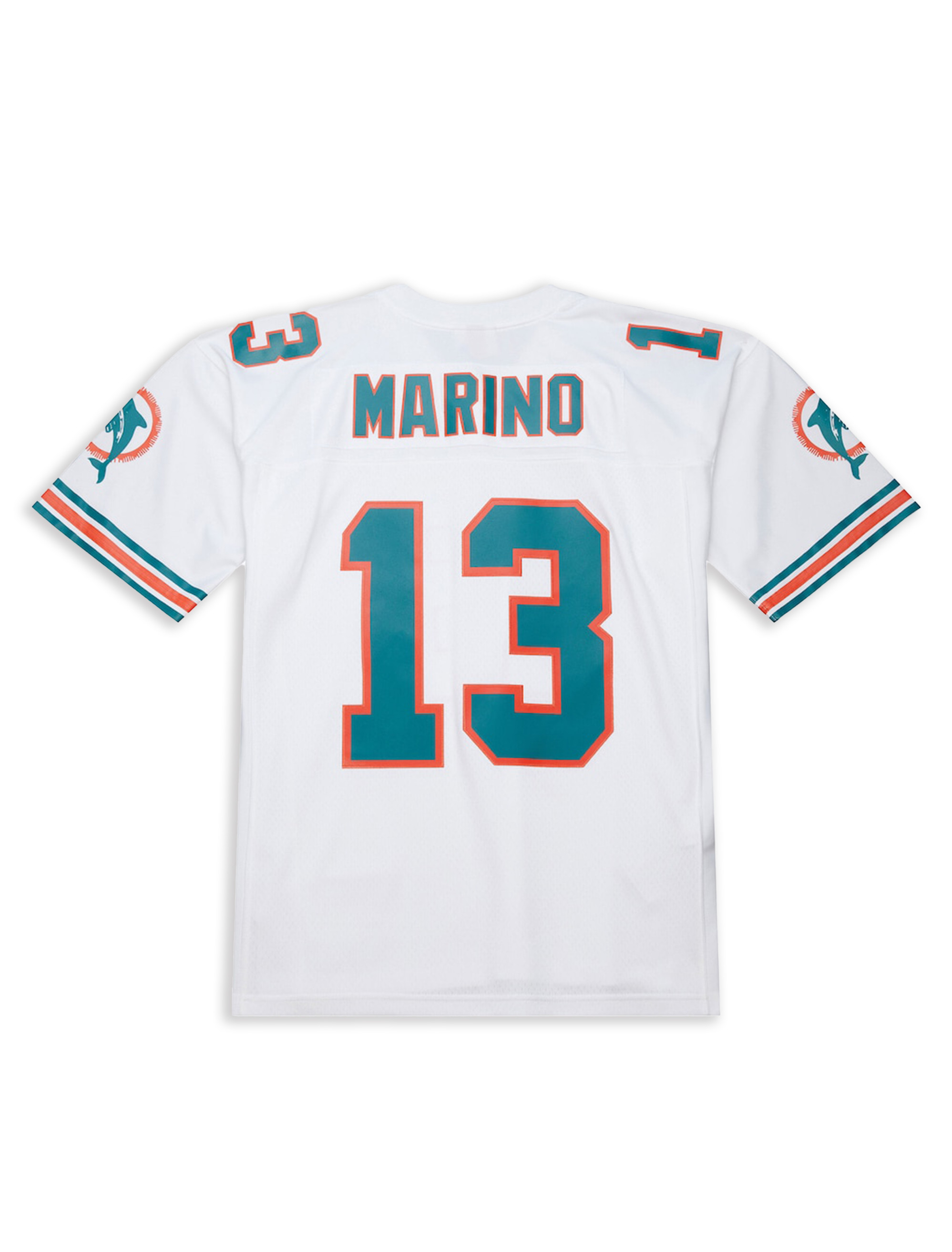 Men's Mitchell & Ness Dan Marino White Miami Dolphins Big & Tall 1984 Retired Player Replica Jersey