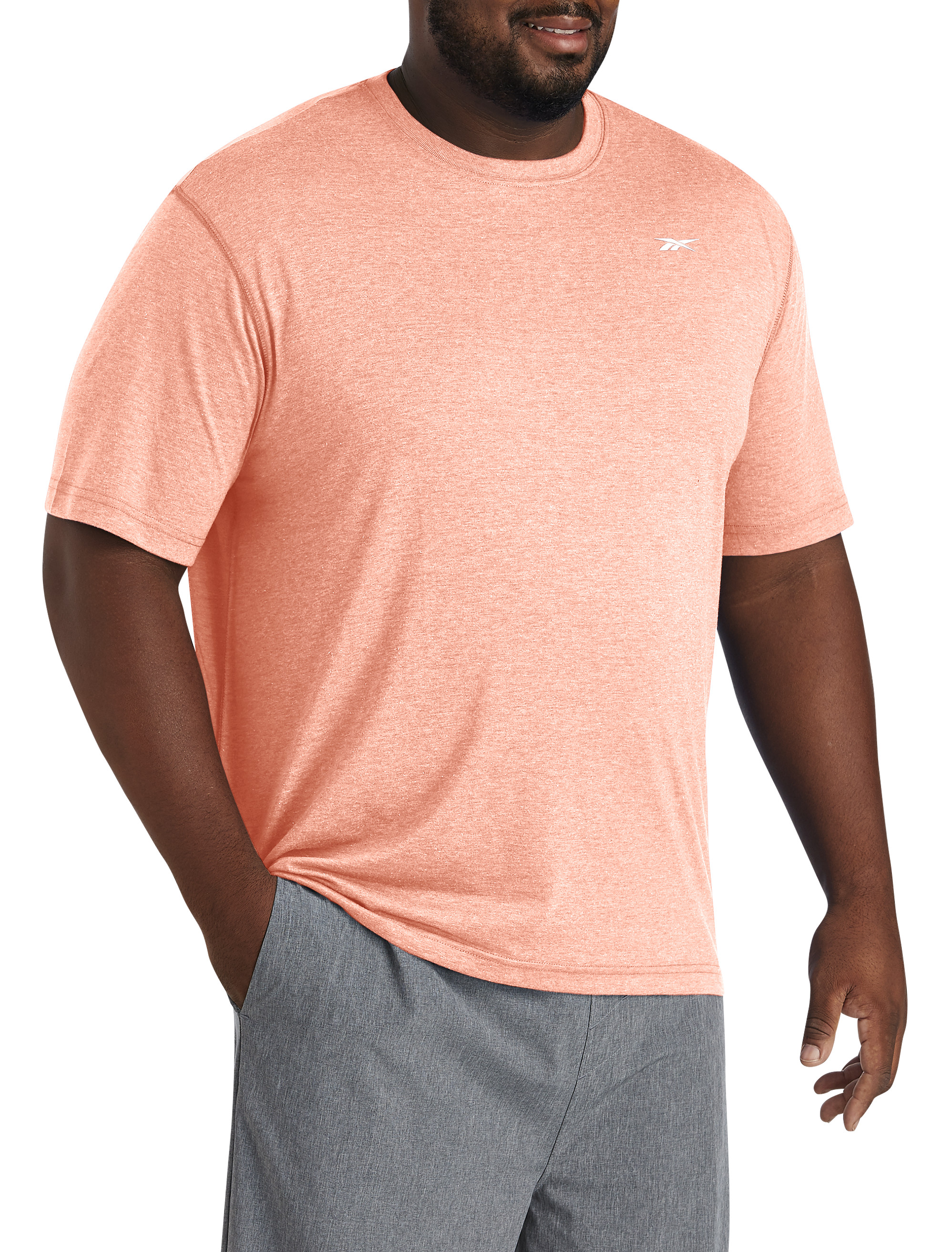 Big + Tall | Reebok Performance Jersey Tech T-Shirt | DXL