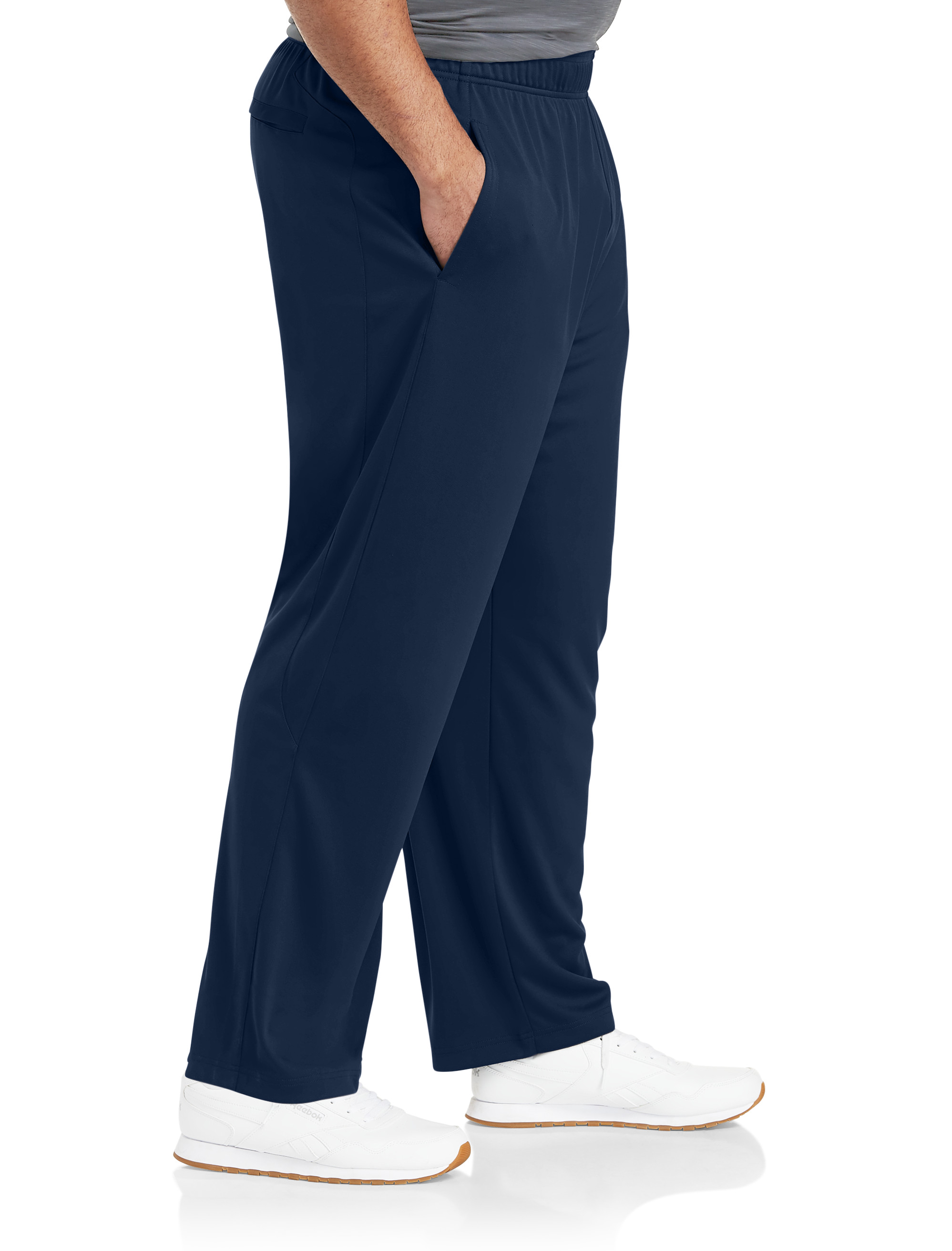 Performance Double-Knit Open-Hem Pants
