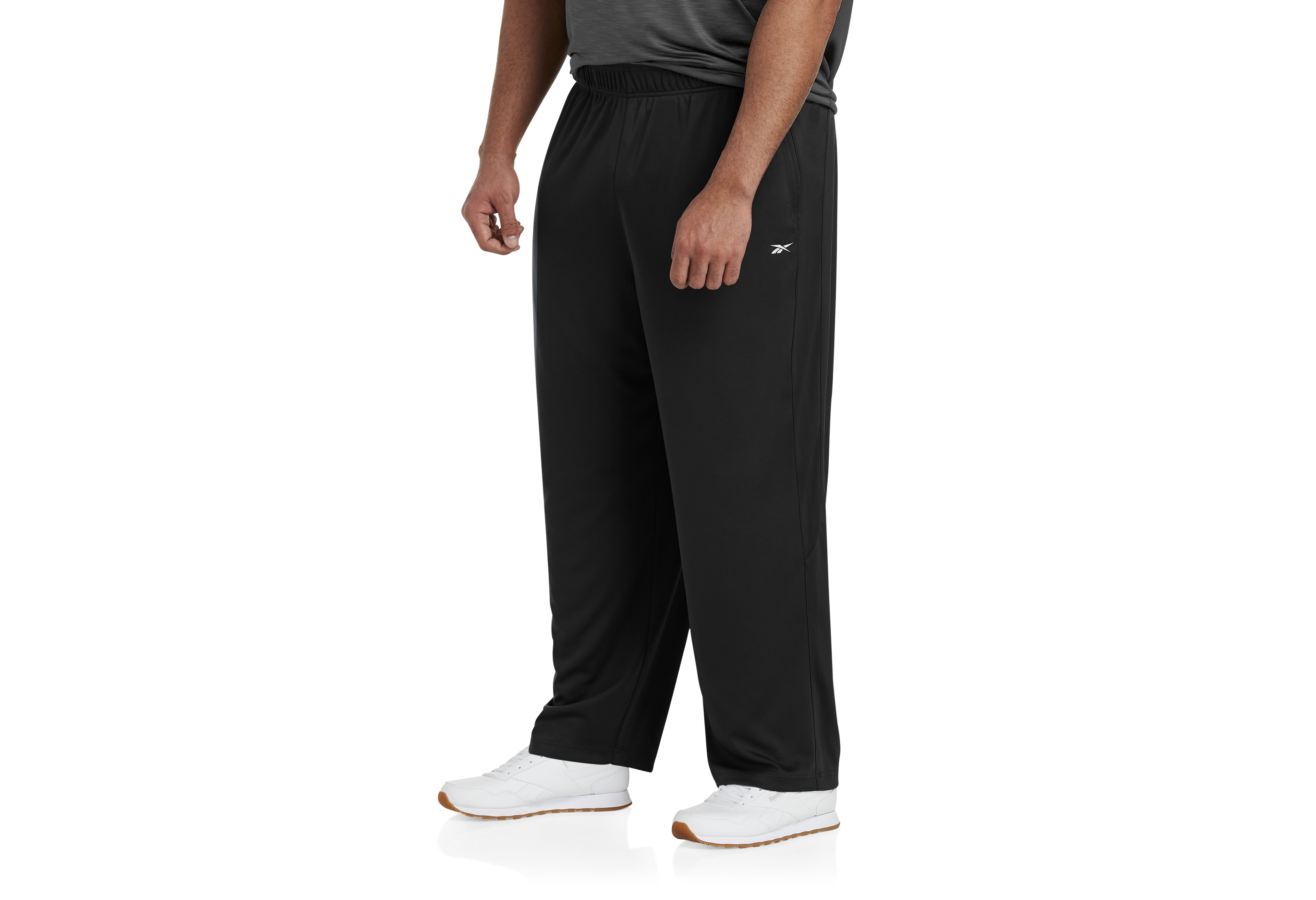 Performance Double-Knit Open-Hem Pants