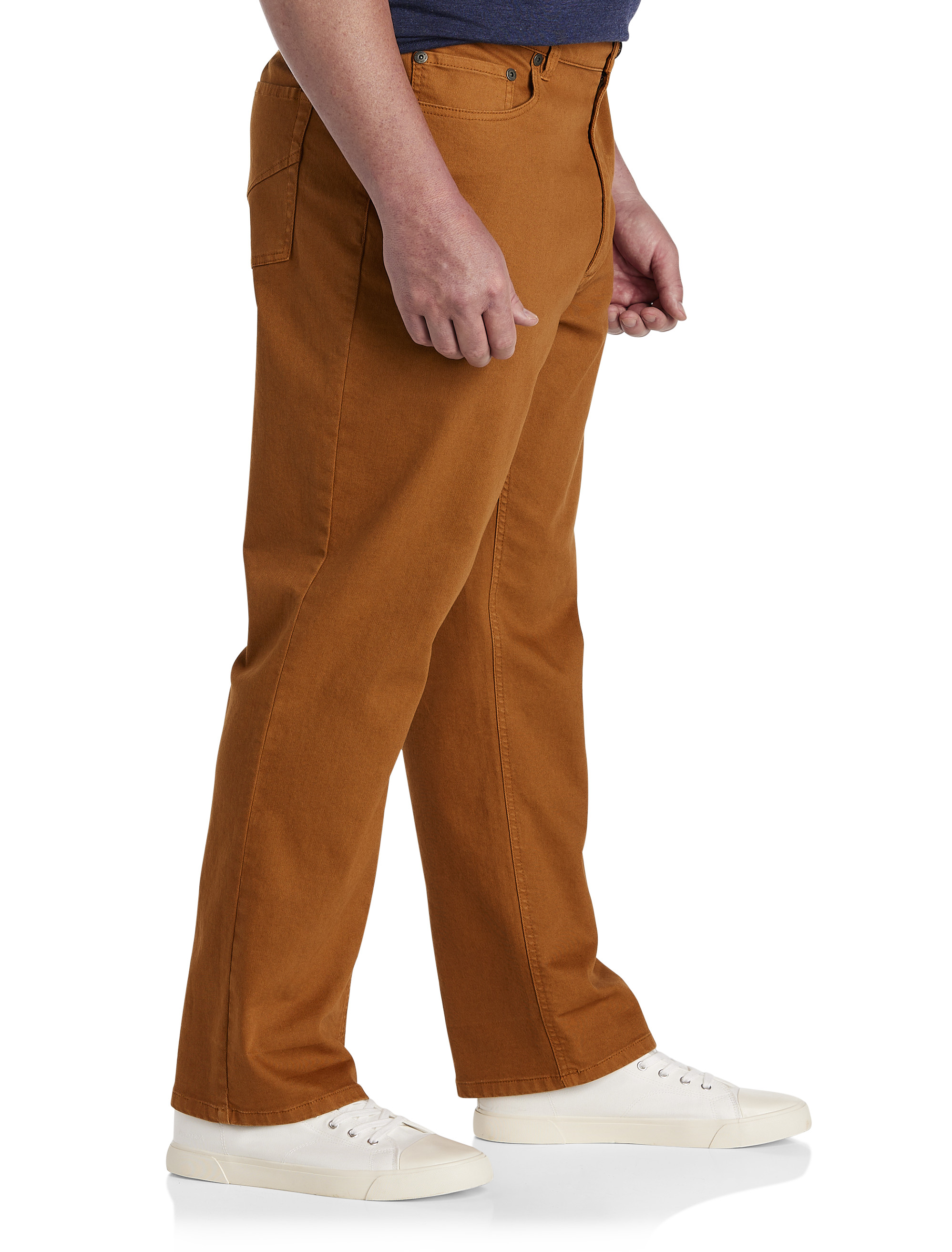 Garment Dyed Stretch Twill Pants