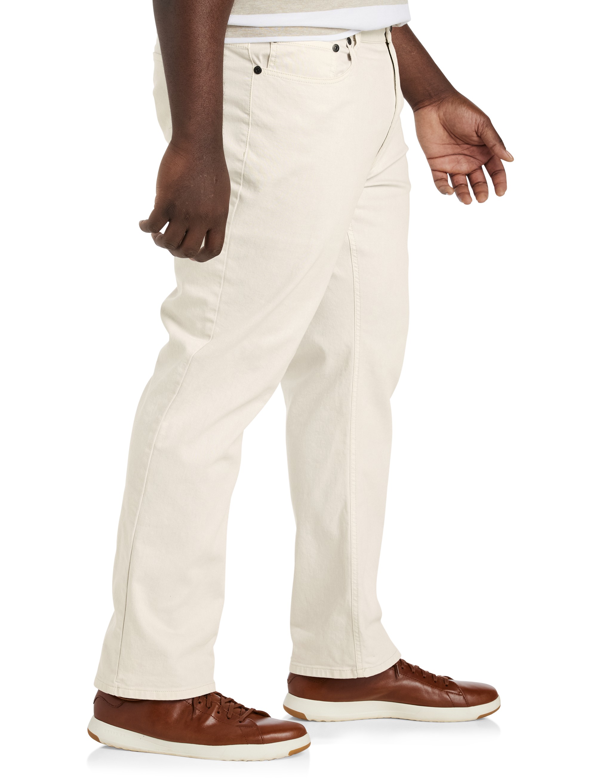 Garment Dyed Stretch Twill Pants - thumbnail 3