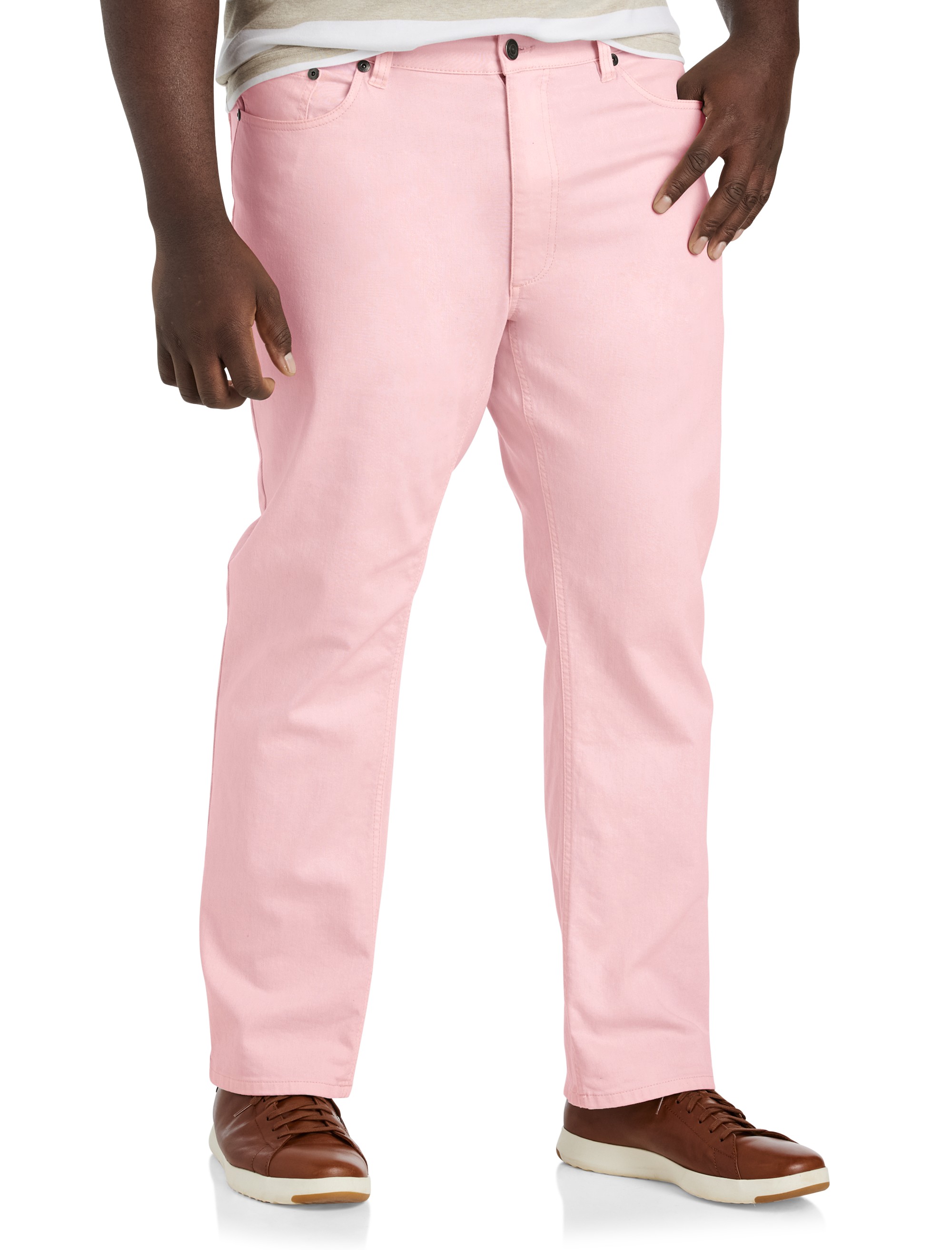 Garment Dyed Stretch Twill Pants - thumbnail 4