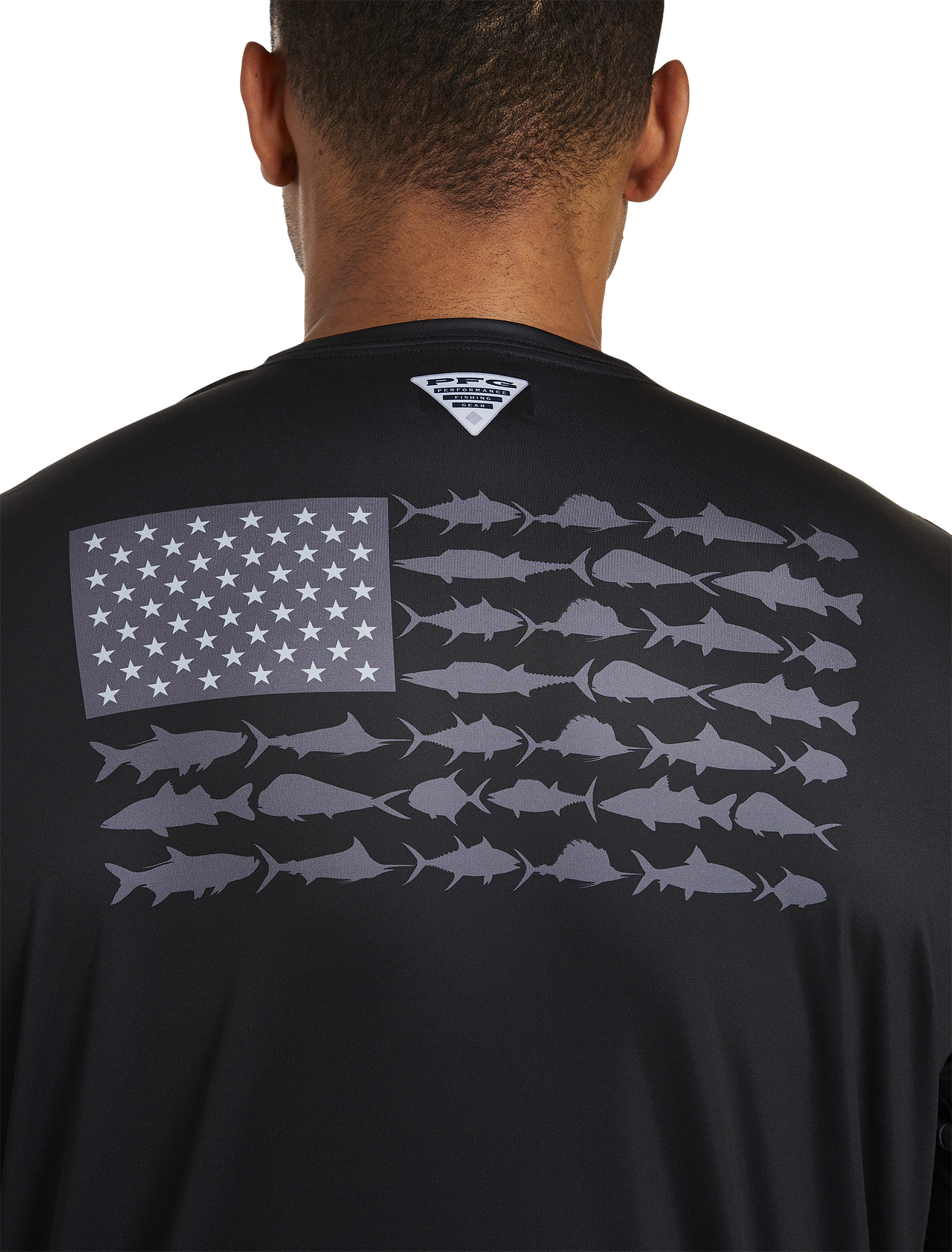 Fish Flag Long-Sleeve Graphic Tee