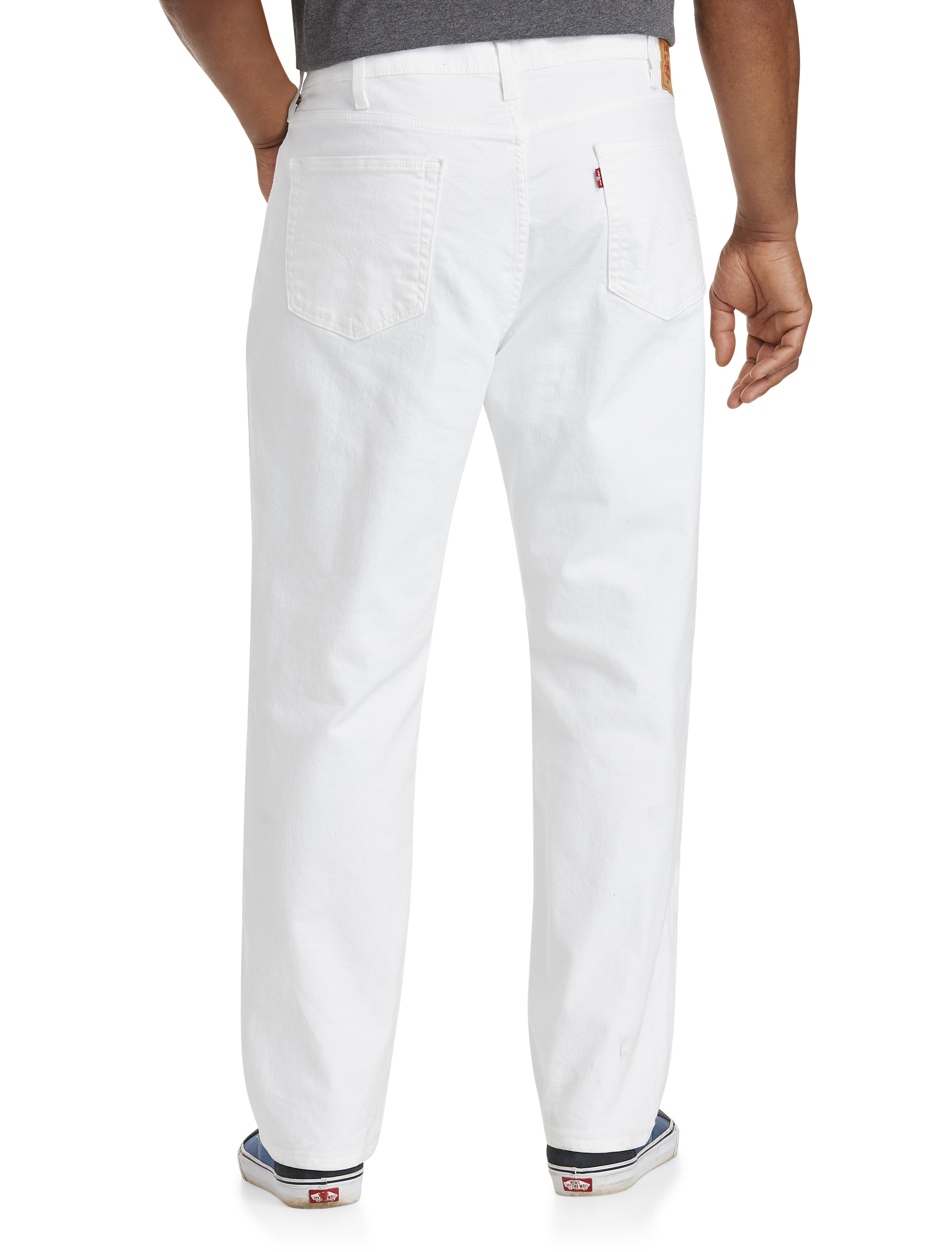 white levis 501 big tall