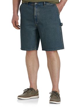 Harbor Bay by DXL Big and Tall Waist-Relaxer Shorts 