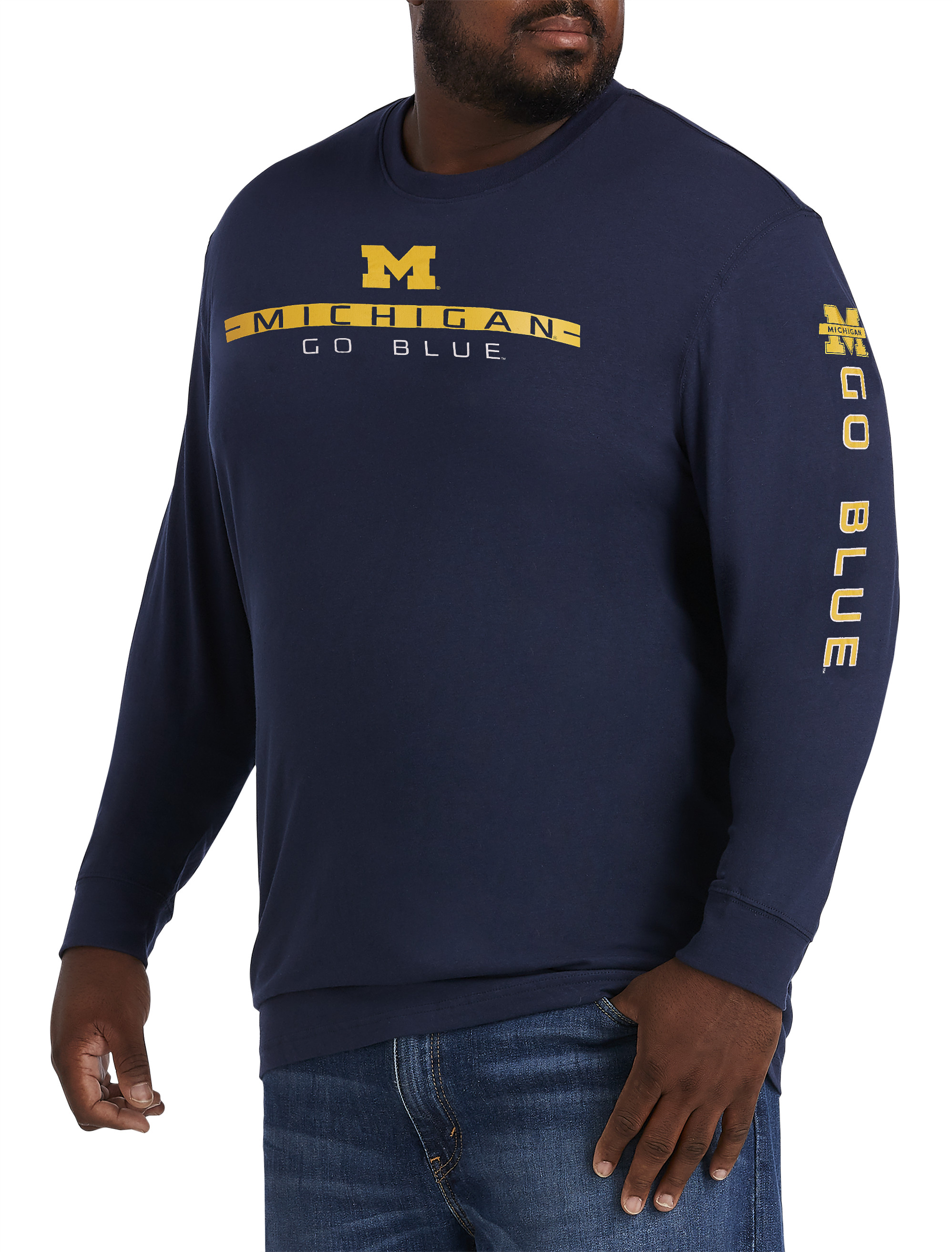 big and tall michigan wolverines jersey