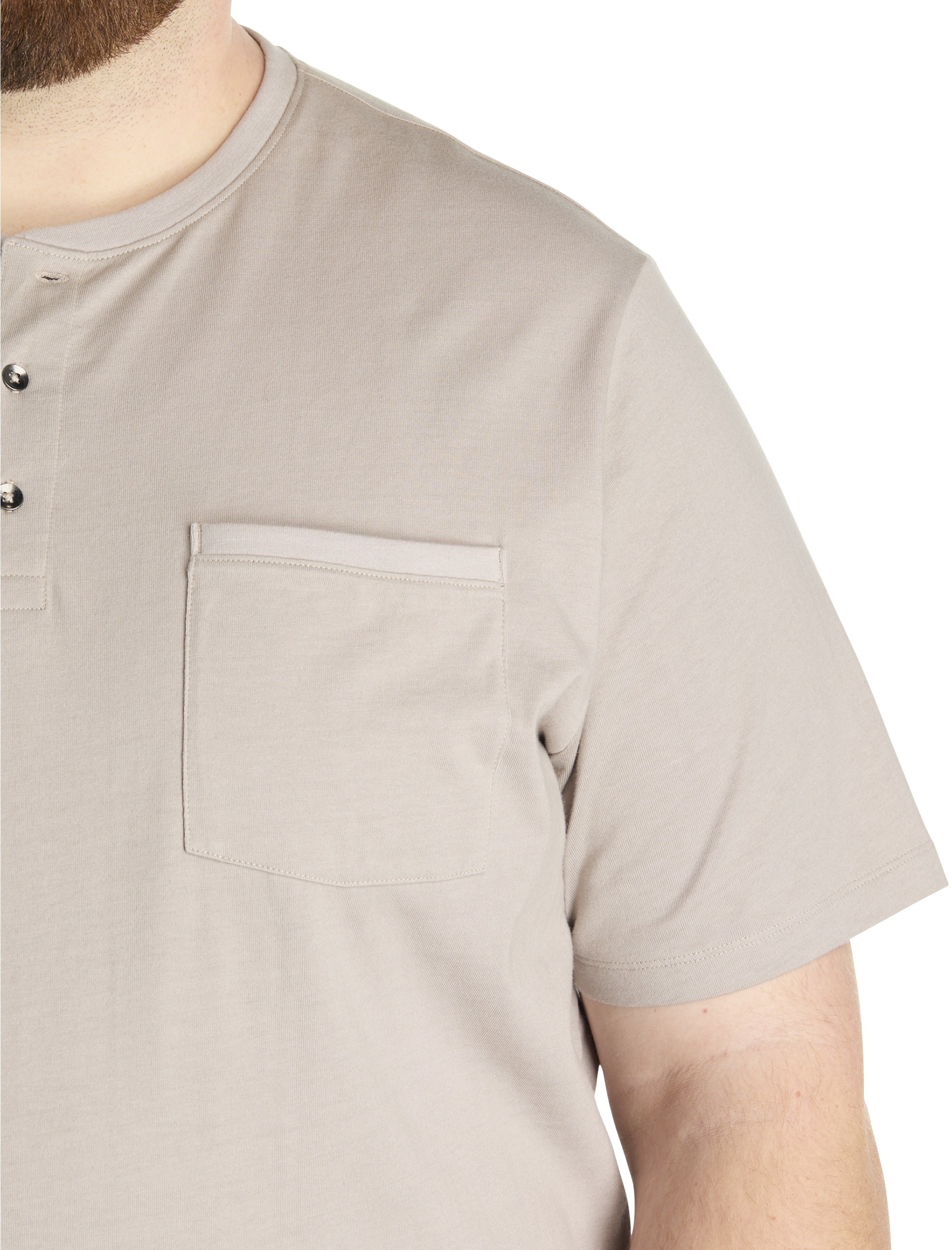 Slub Henley Shirt - thumbnail 8