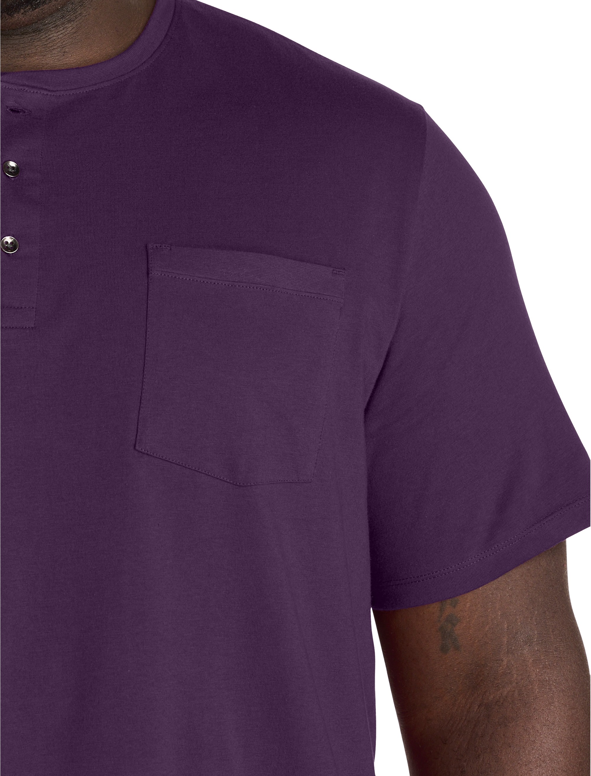 Slub Henley Shirt - thumbnail 10