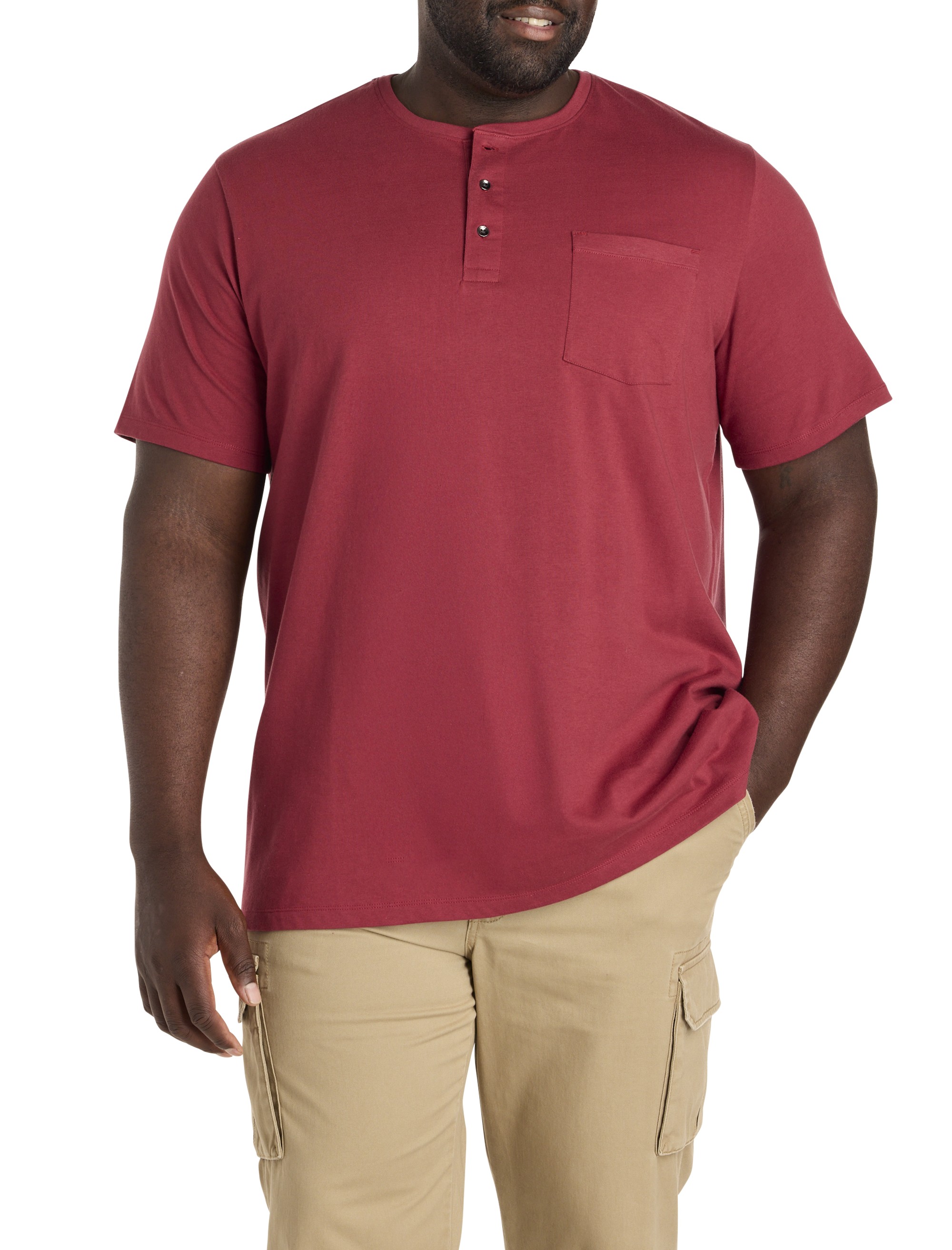 Slub Henley Shirt - thumbnail 5