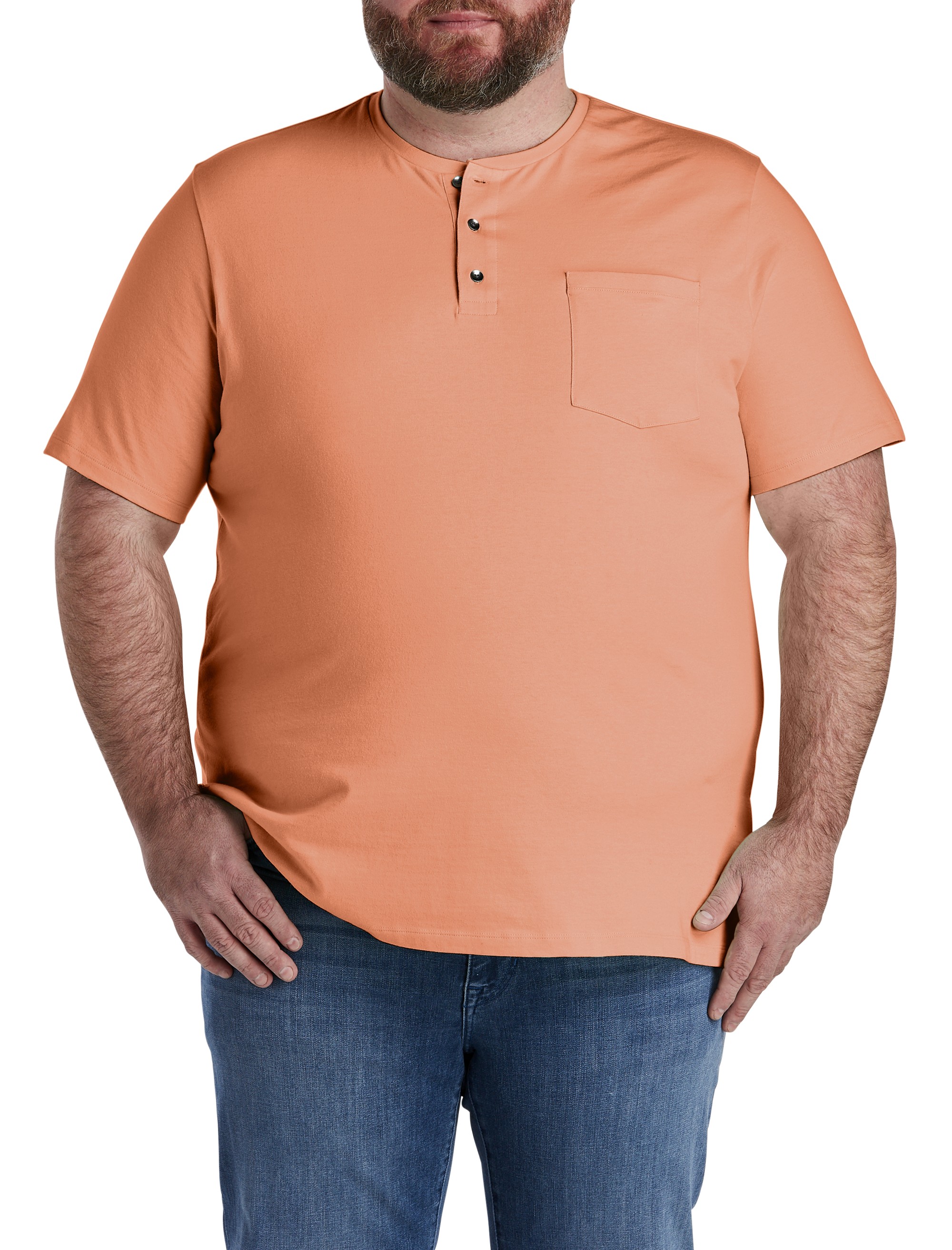 Slub Henley Shirt - thumbnail 3