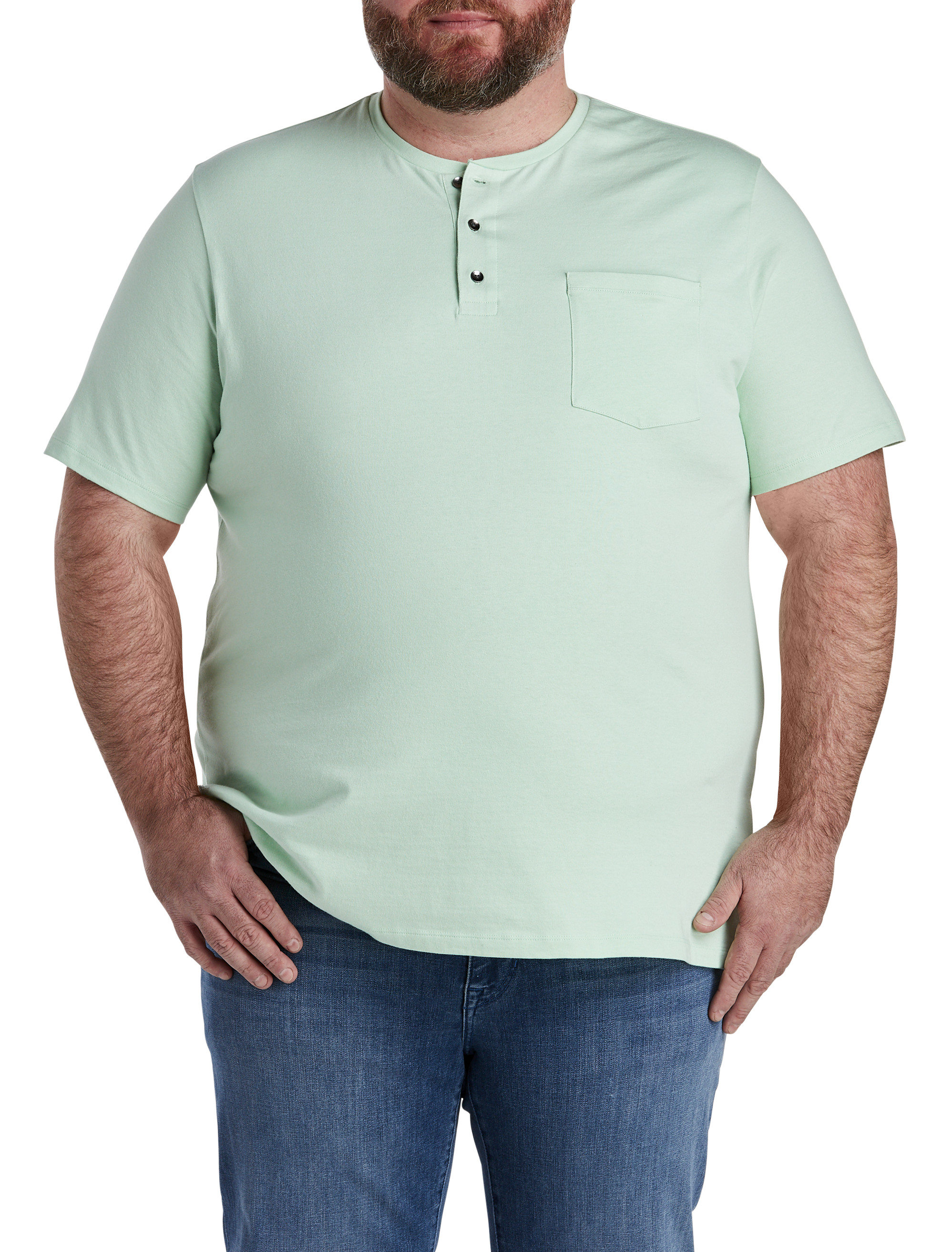 Men's Henley T-Shirts, Big and Tall