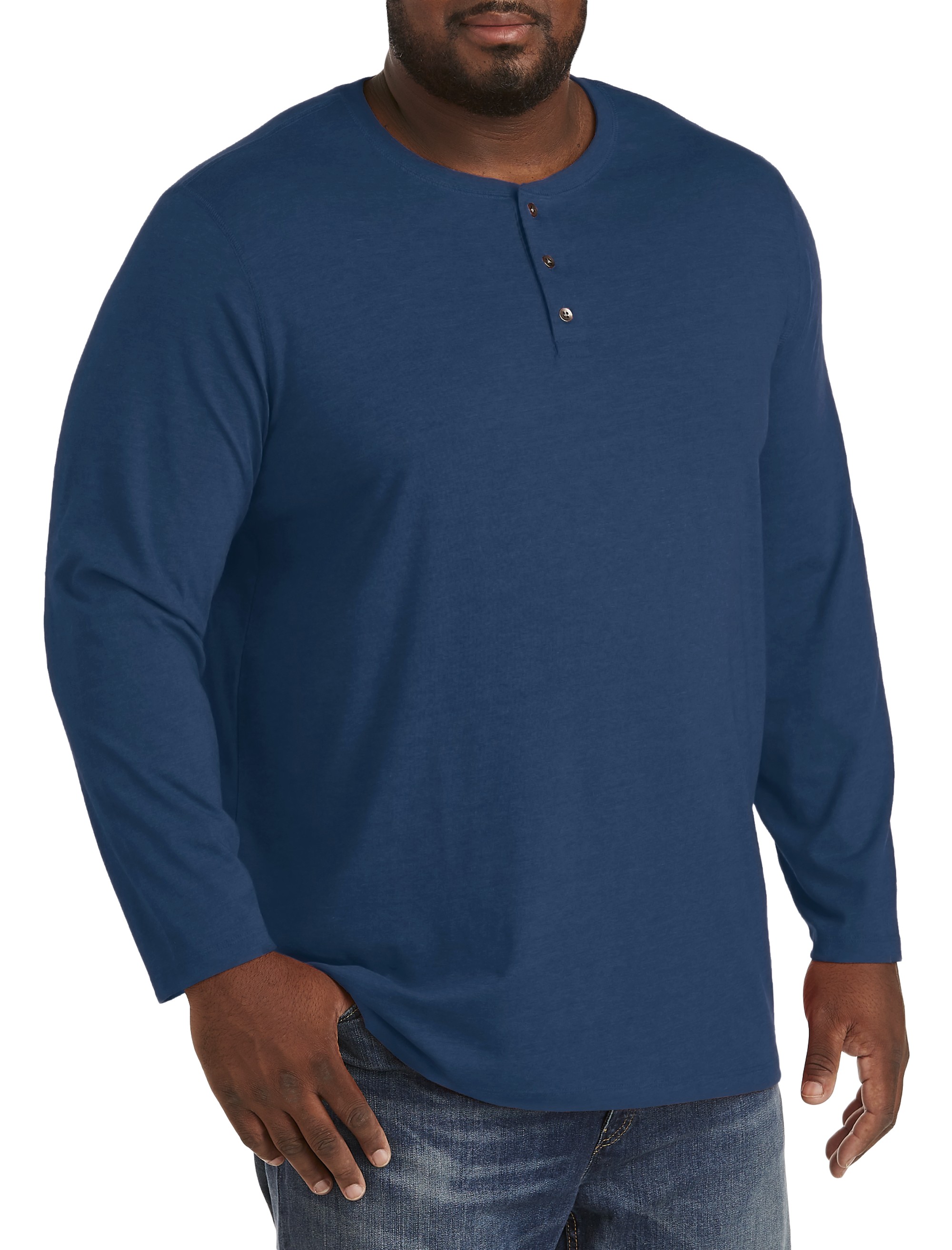 Long Sleeve Henley Shirt