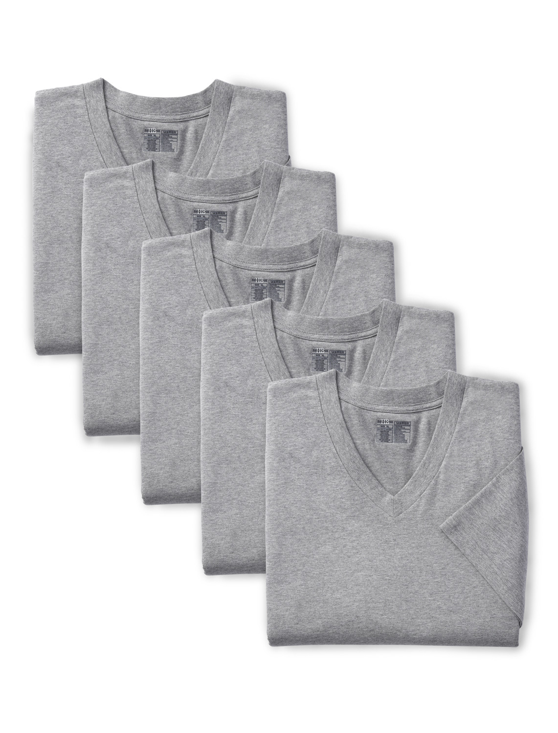 5-pk V-Neck T-Shirts