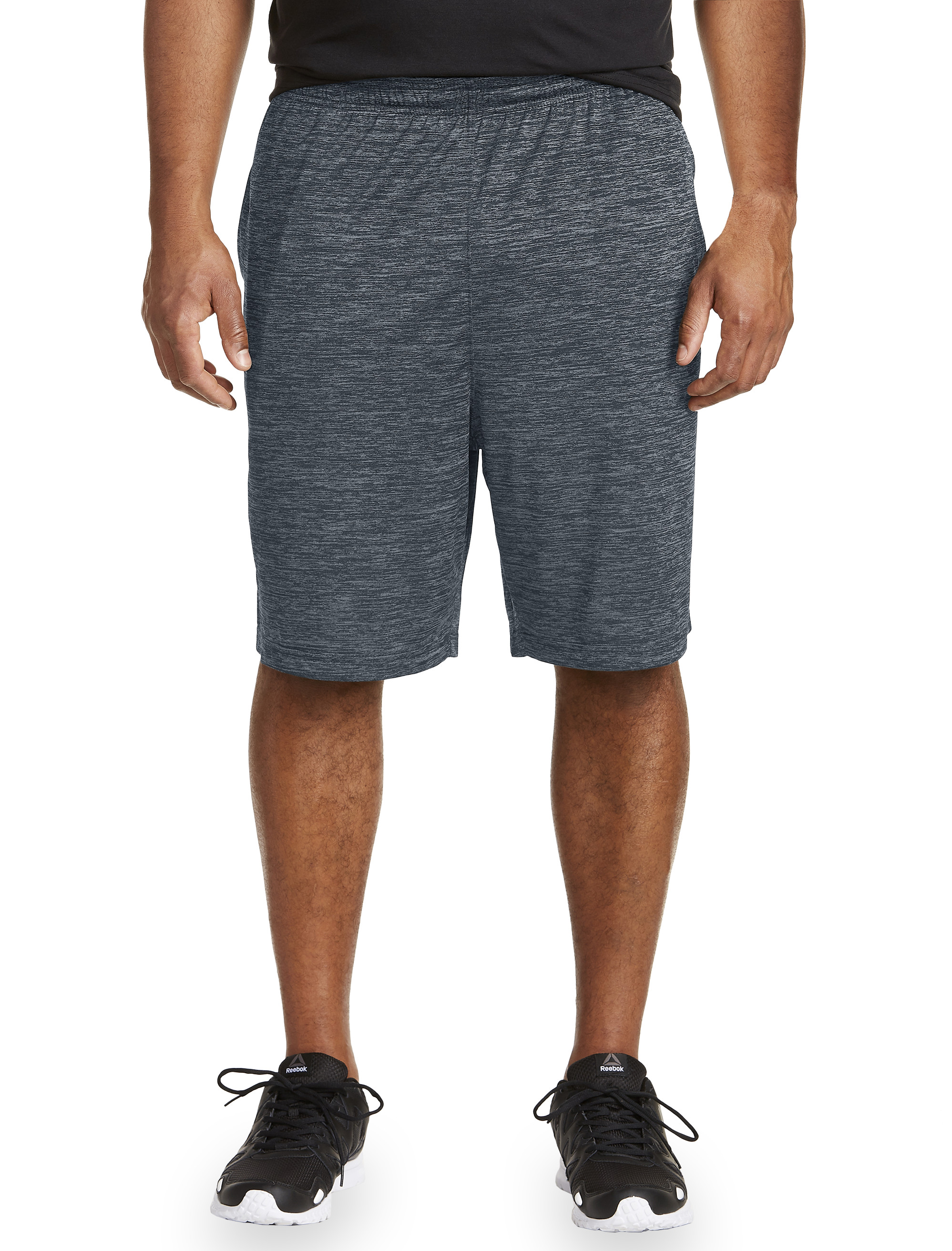 4-Pack: Reebok Men's Two Toned Athletic Performance Dazzle Shorts With