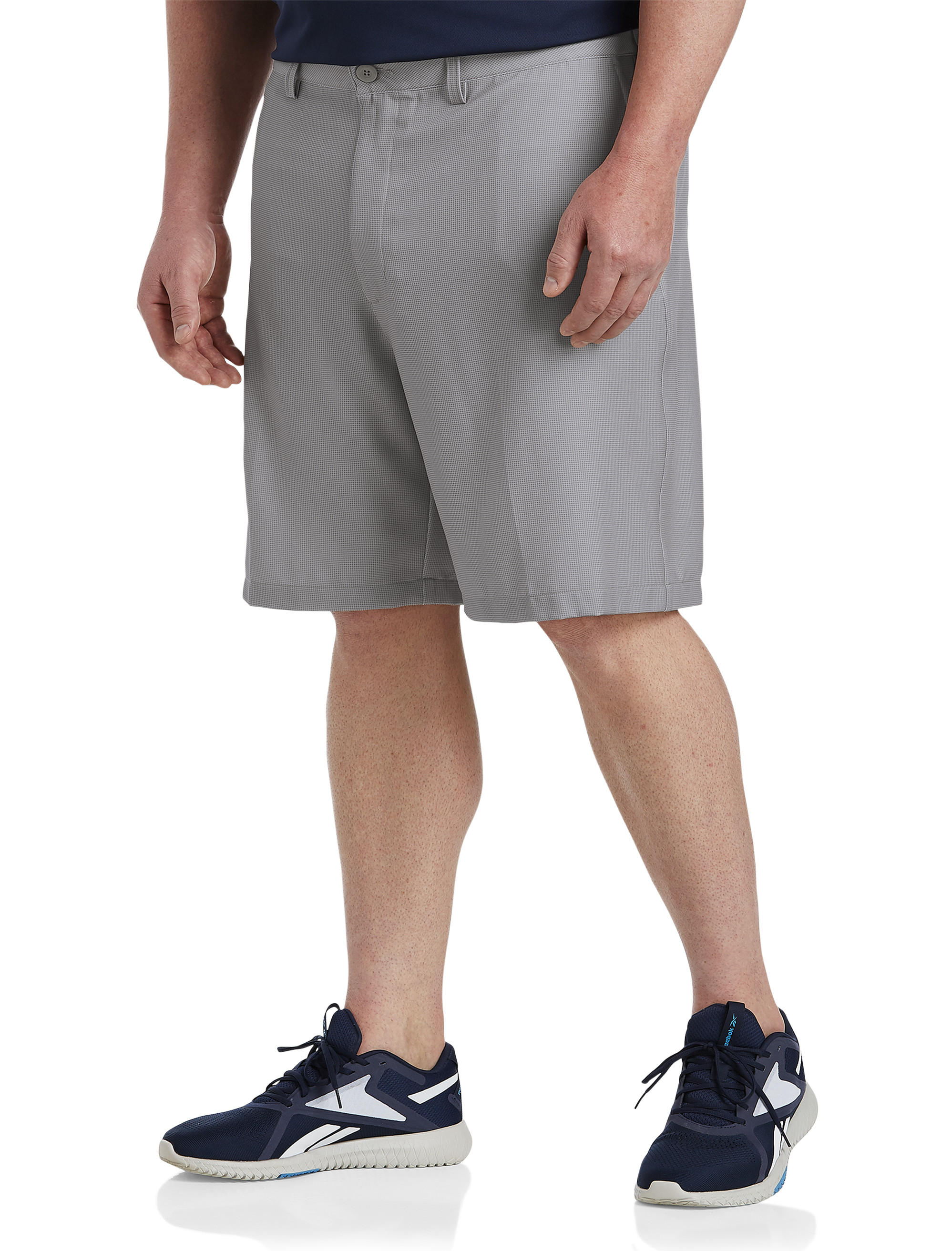 lommetørklæde Fabrikant gennemførlig Big + Tall | Reebok Speedwick Small Grid Golf Shorts | DXL