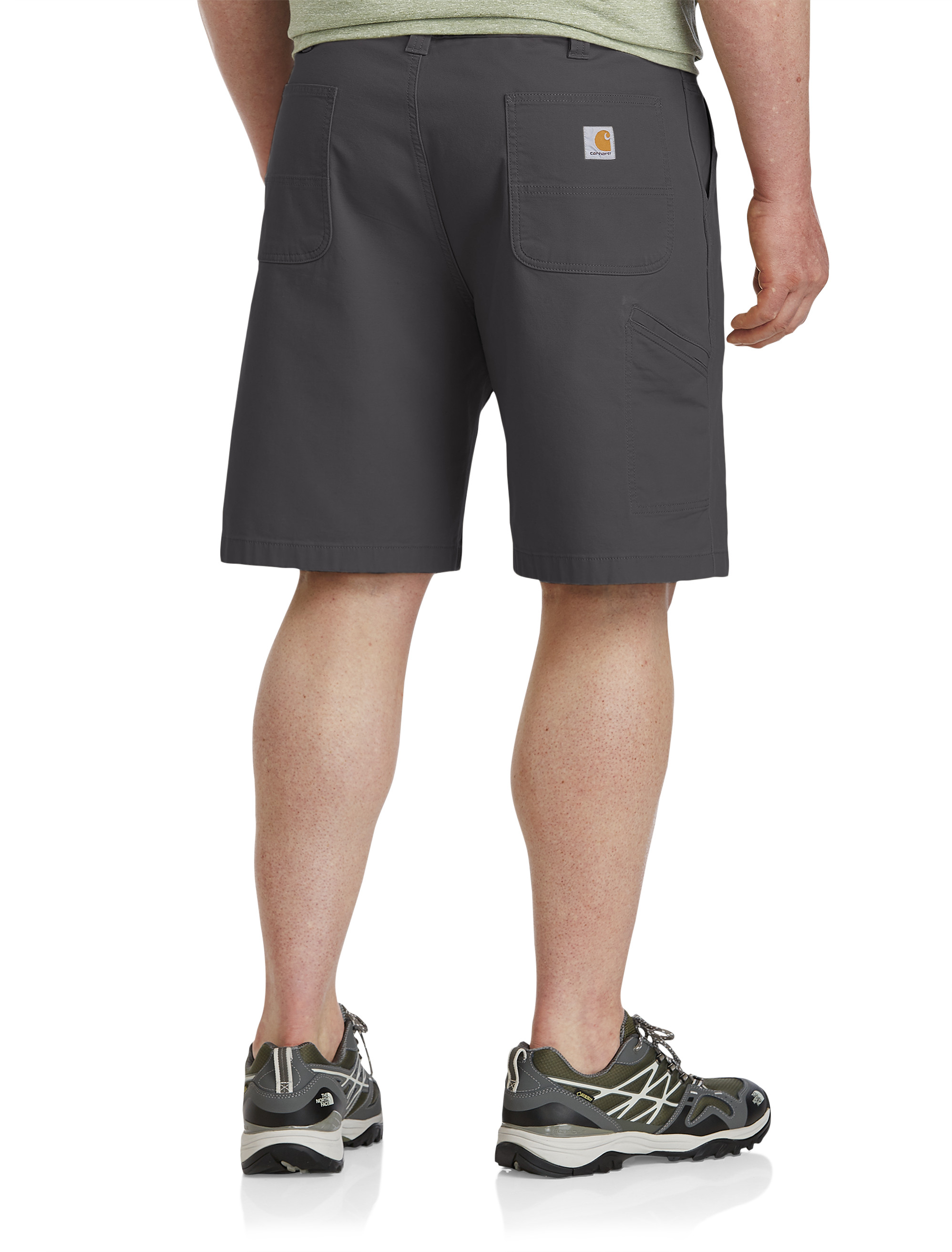 Rugged Flex Relaxed-Fit Canvas Cargo Shorts