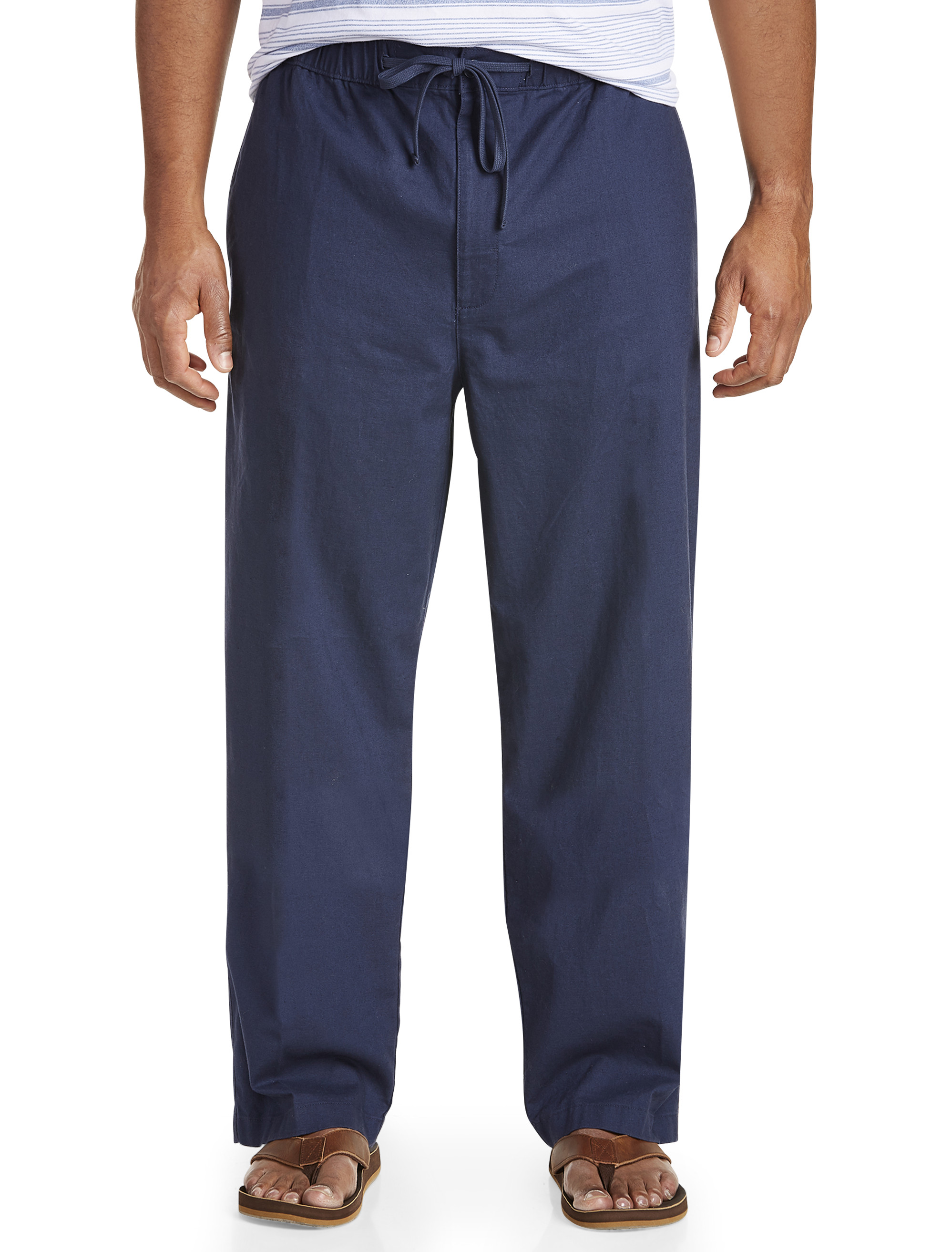 Drawstring Pants for Men. Linen Look. Runs One size Small.