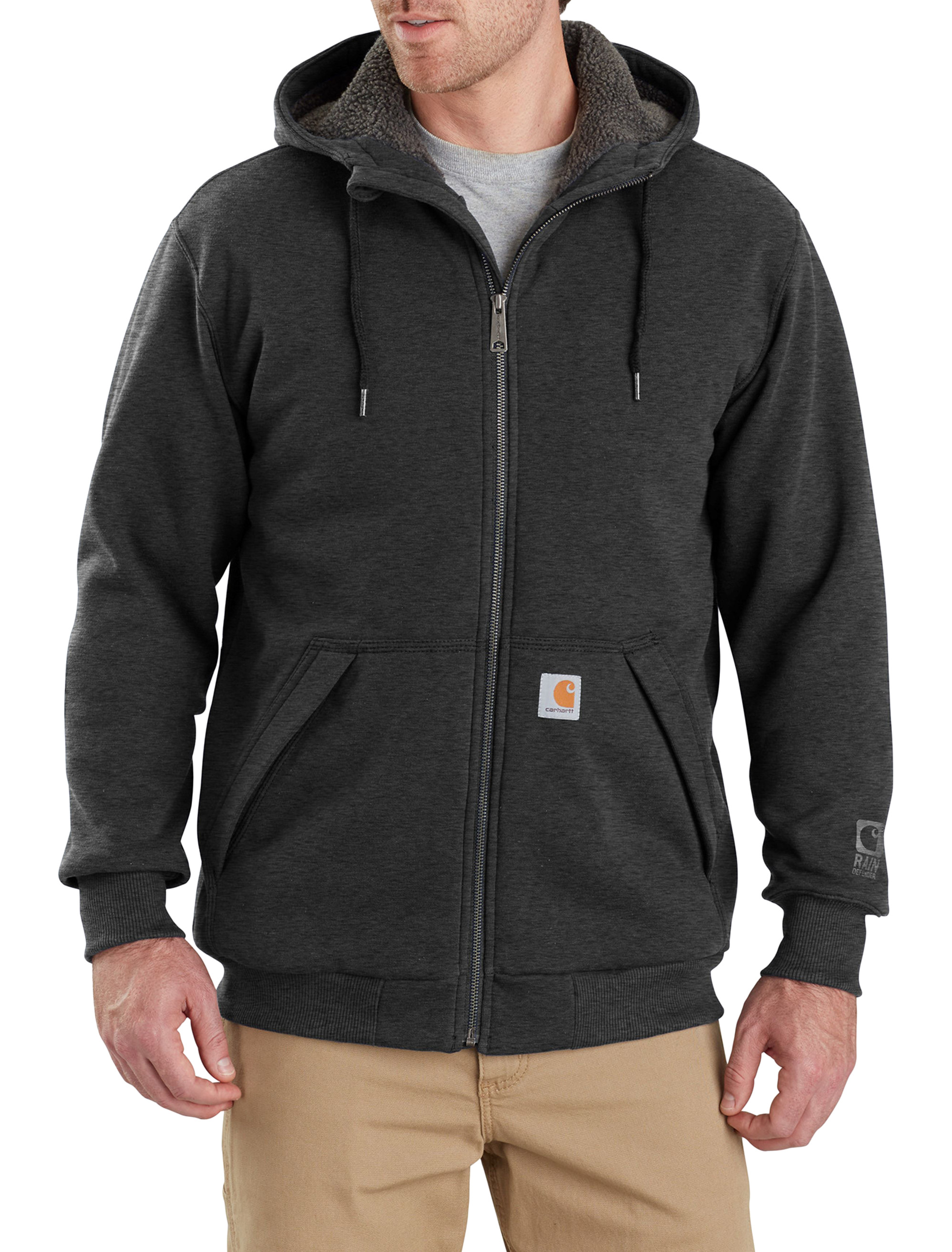 Big + Tall | Big + Tall | Carhartt Rain Defender Rockland Sherpa Full ...