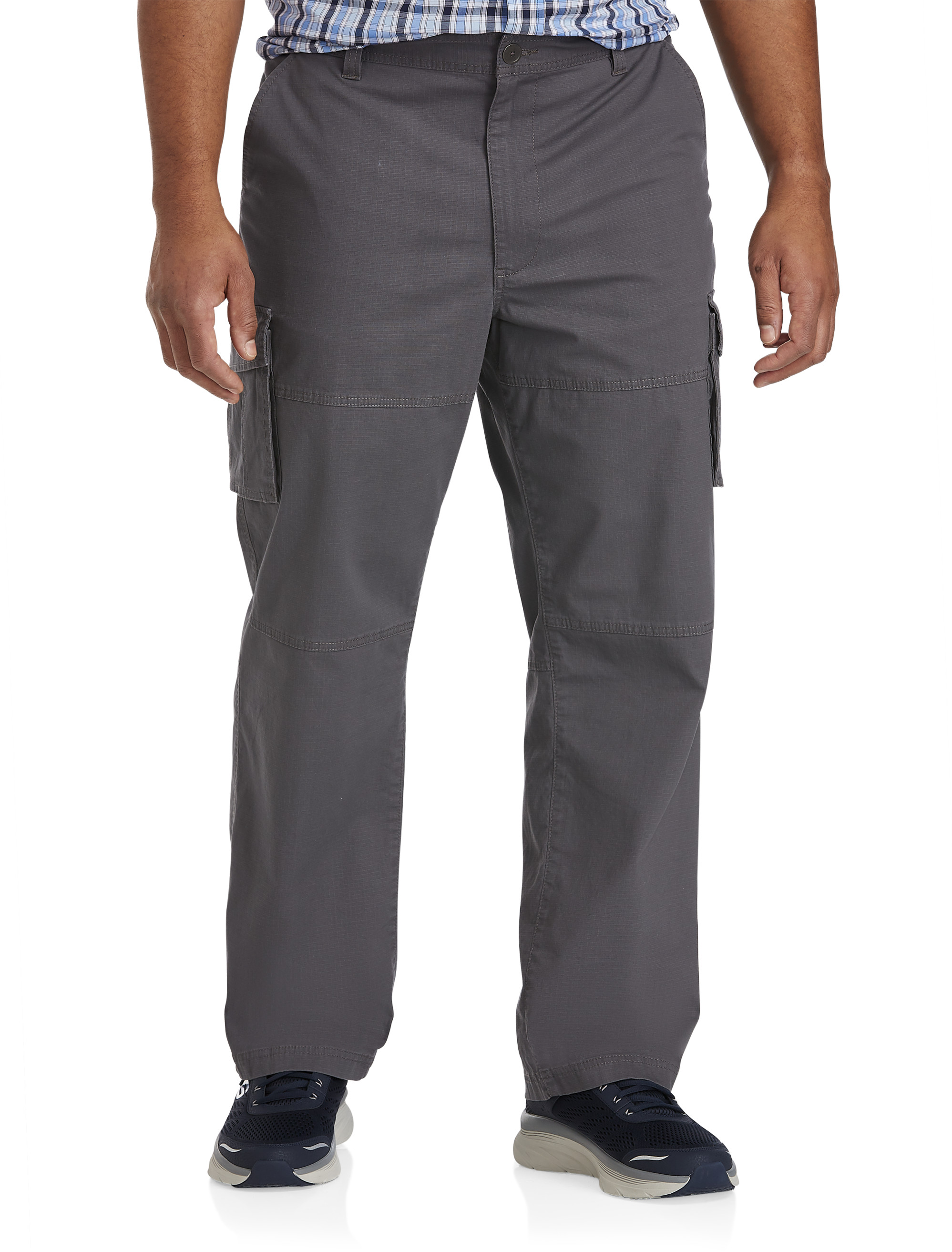 Utility Straight-Leg Cotton-Ripstop Trousers