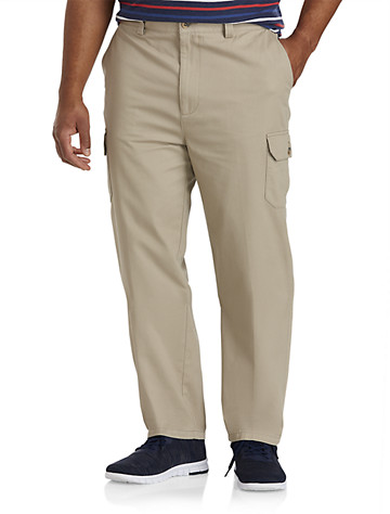 Harbor Bay by DXL Big and Tall Convertible Cargo Pants 