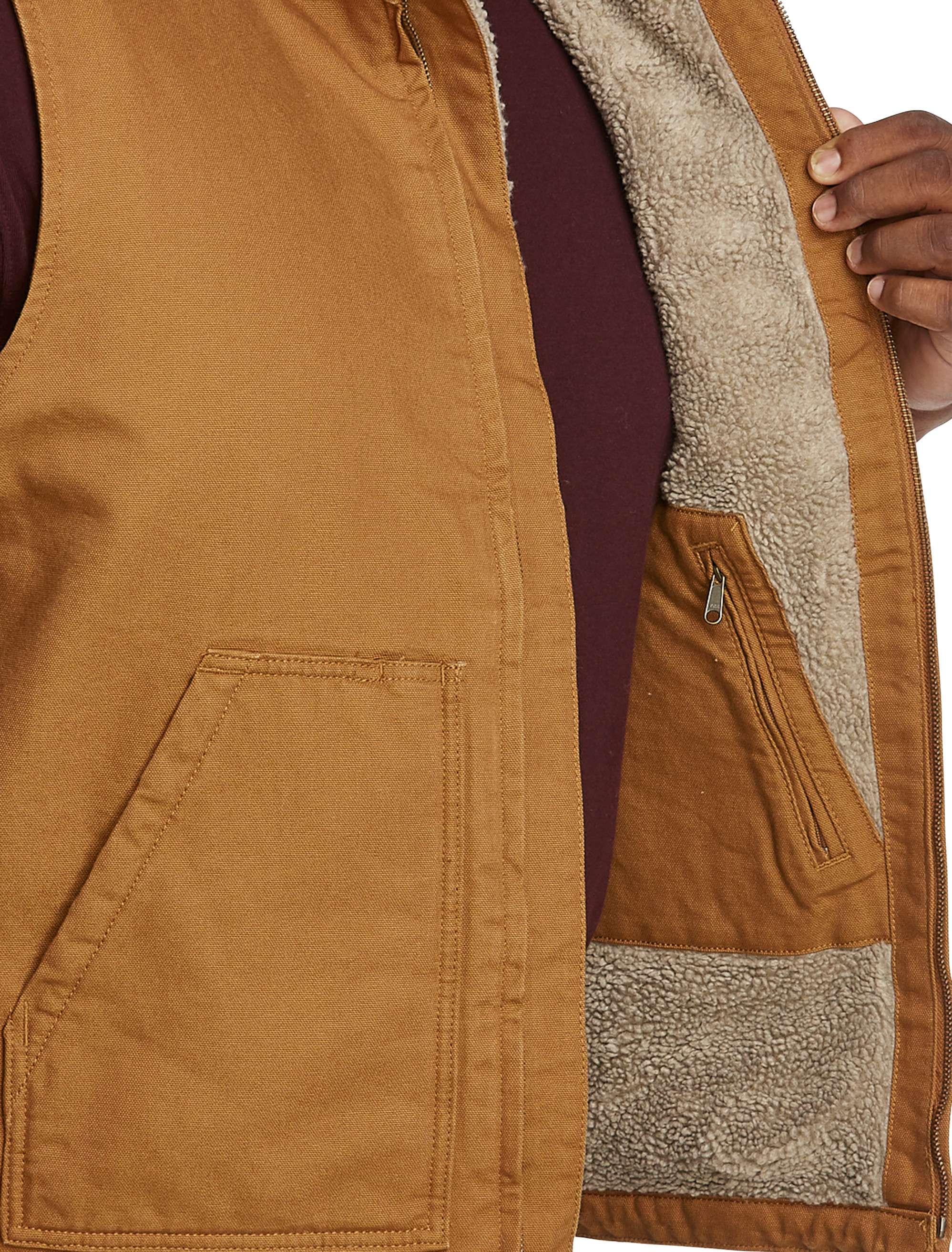Big + Tall | Carhartt Loose Fit Washed Duck Vest | DXL