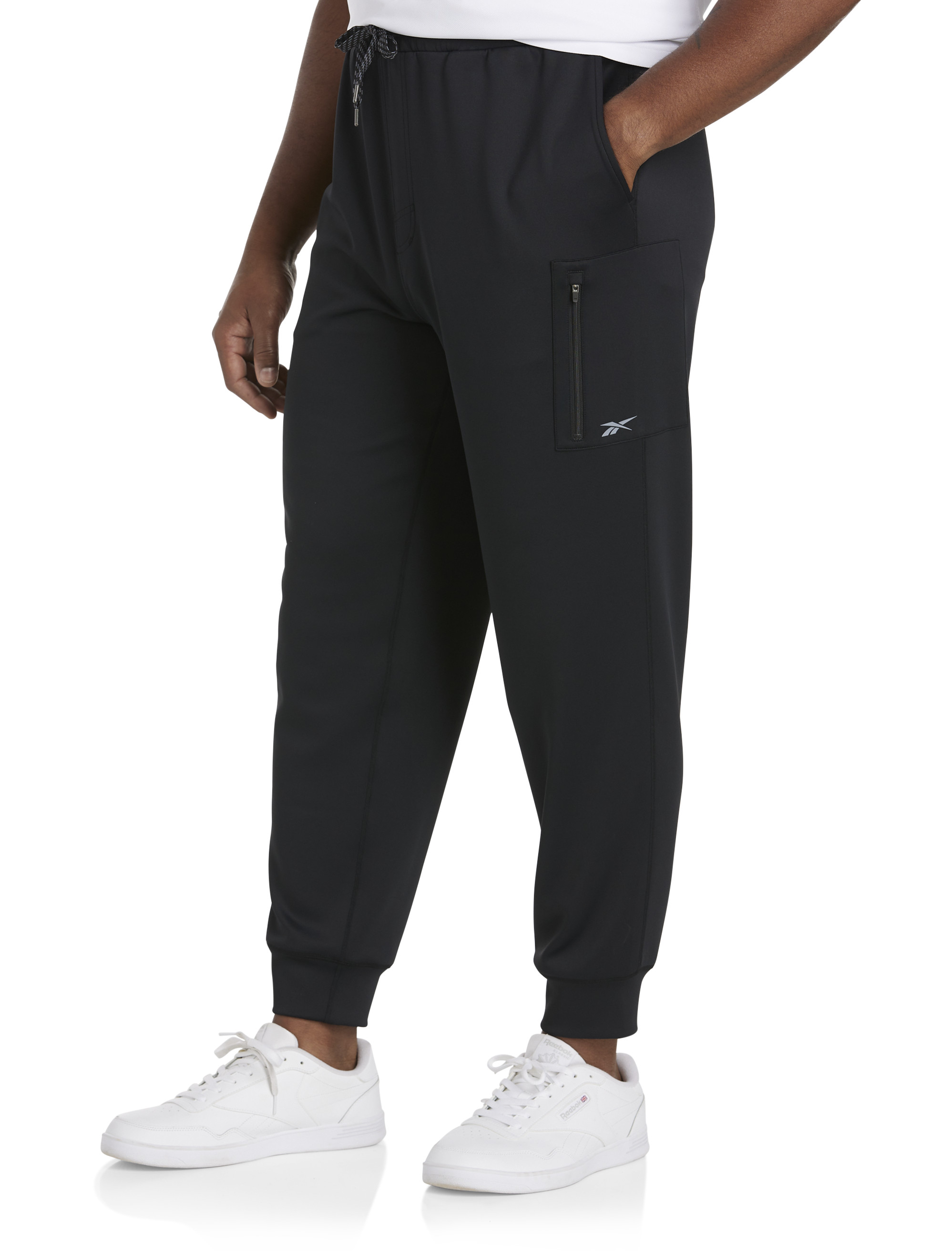 Big + Tall, Reebok Speedwick Zip-Pocket Joggers