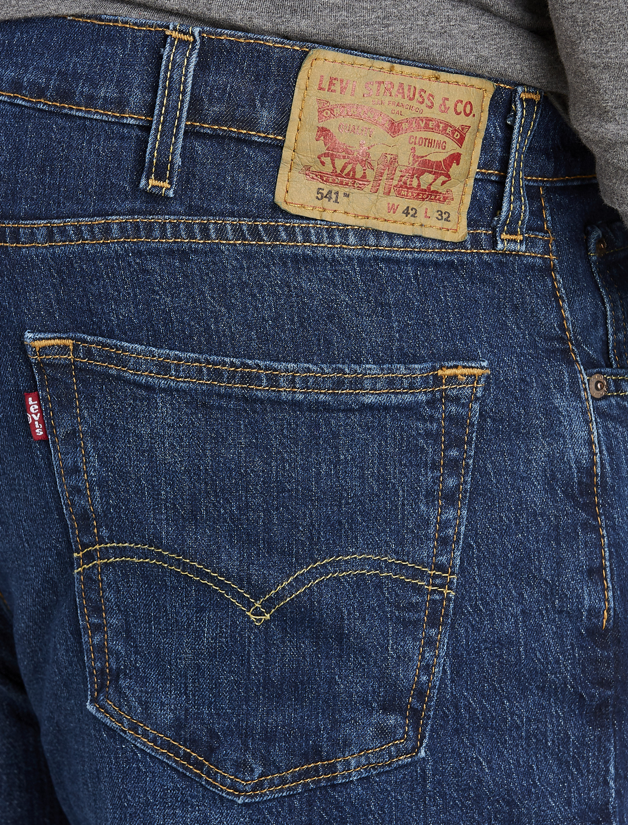 Big + Tall | Levis 541 EcoEase Athletic-Fit Stretch Jeans | DXL