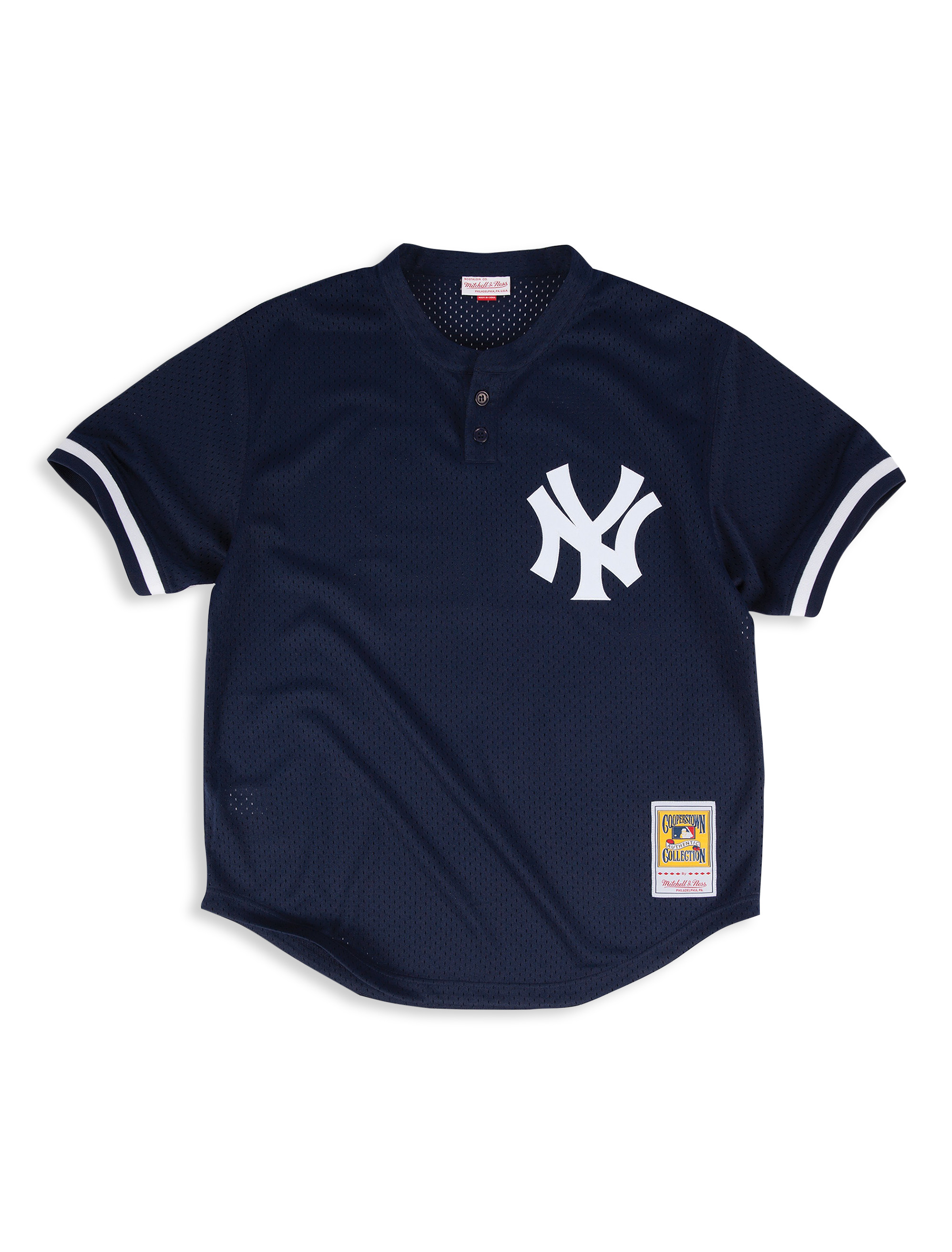 Mitchell & Ness Don Mattingly New York Yankees Navy Cooperstown Collection Big Tall Mesh Batting Practice Jersey