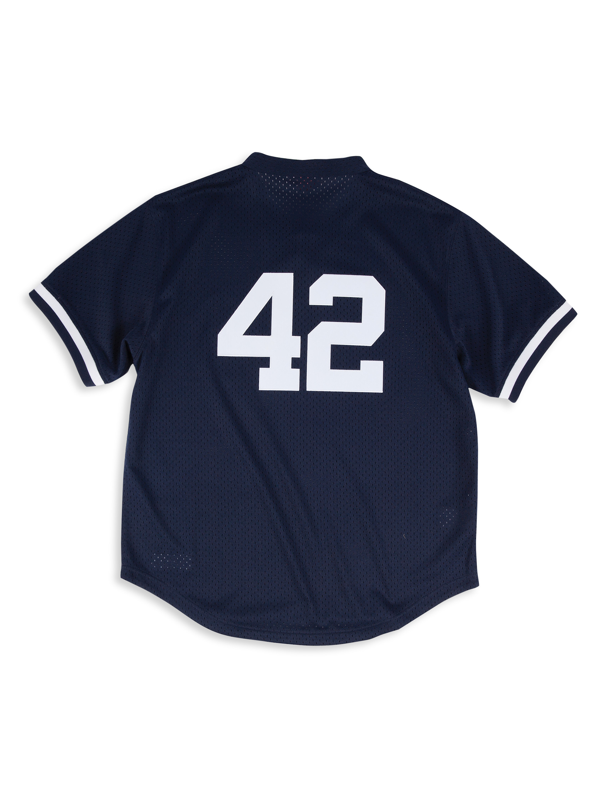 Houston Astros Blank Game Issued Navy Batting Practice Jersey 42