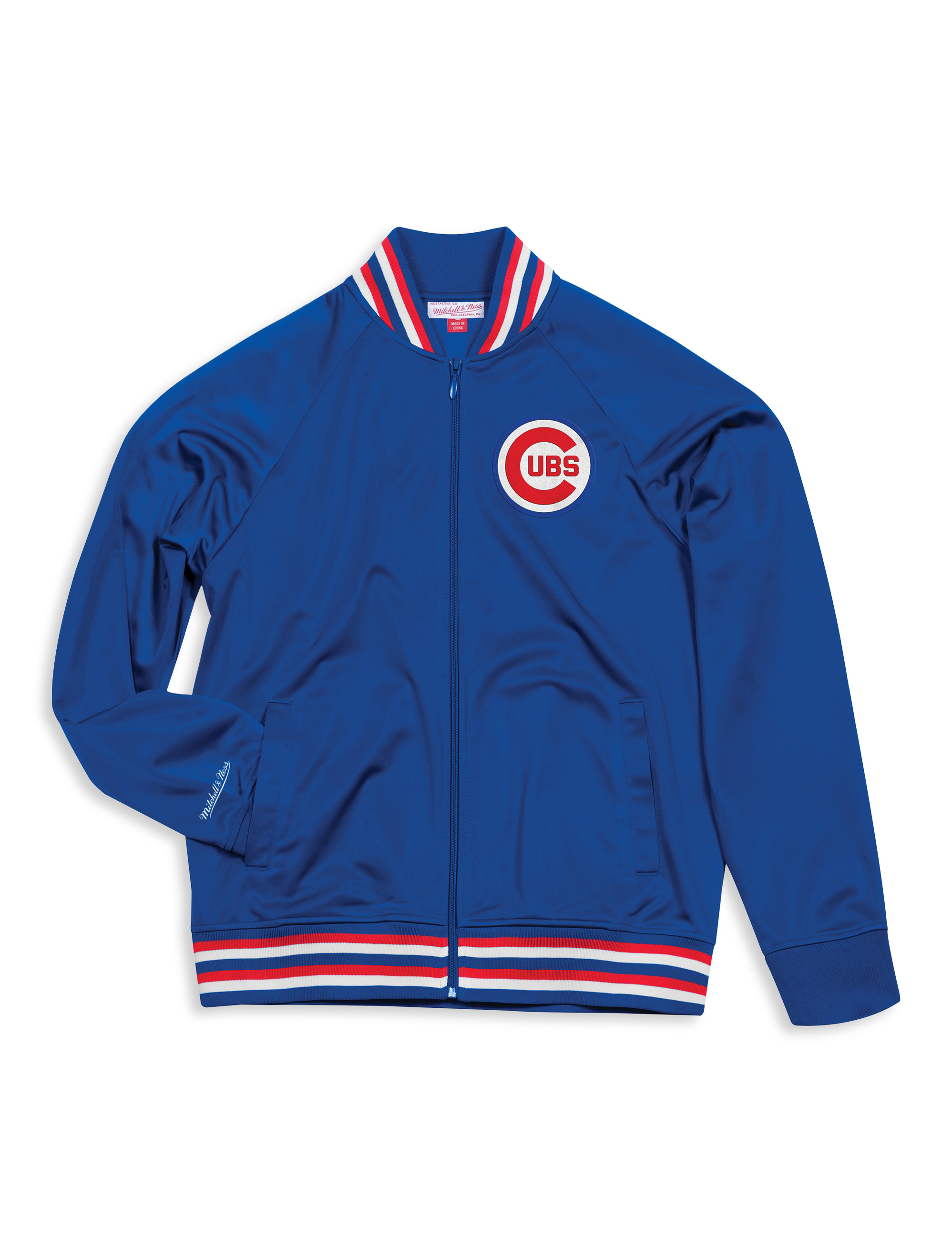 Mitchell & Ness Authentic 1/4 Zip BP Jersey Chicago Cubs