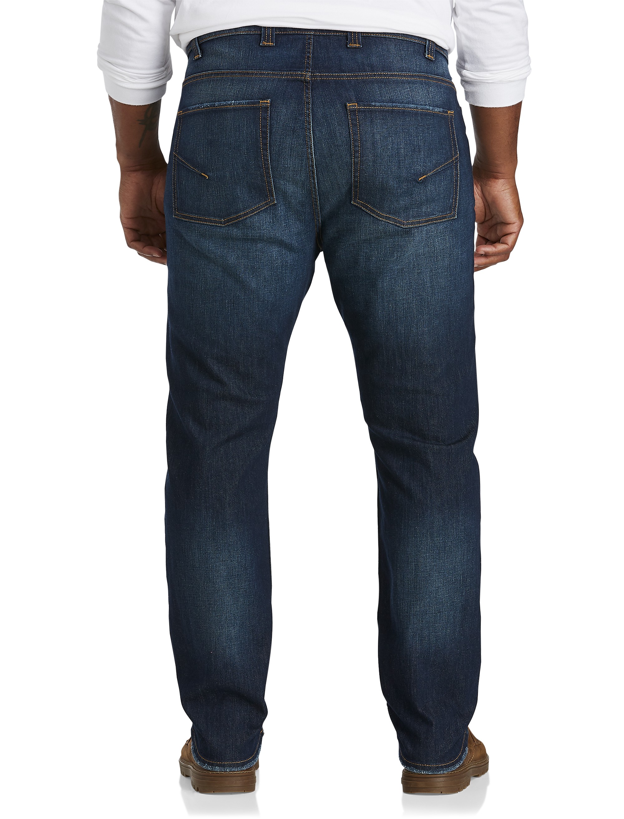 Tapered-Fit Stretch Jeans - thumbnail 2