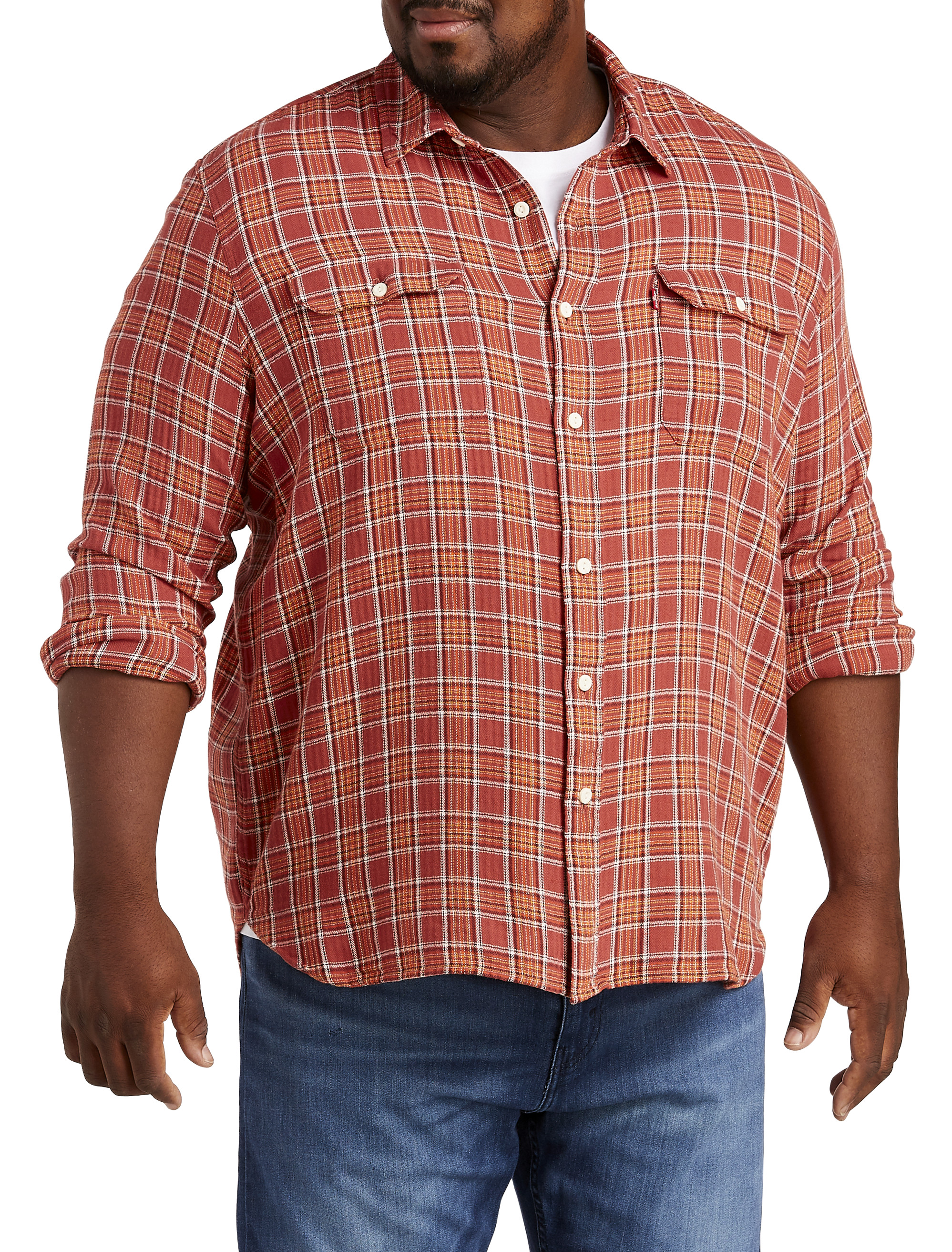 Big and Tall | Levi's Classic Worker Shirt | DXL Men's Clothing Store