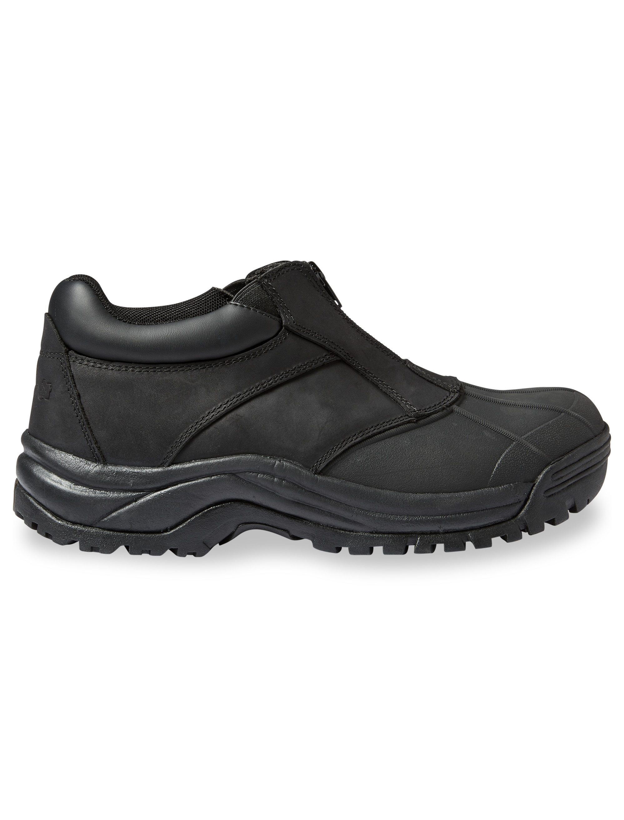 Big & Tall Men's Blizzard Ankle-Zip Boots - Black - Size 15 Medium