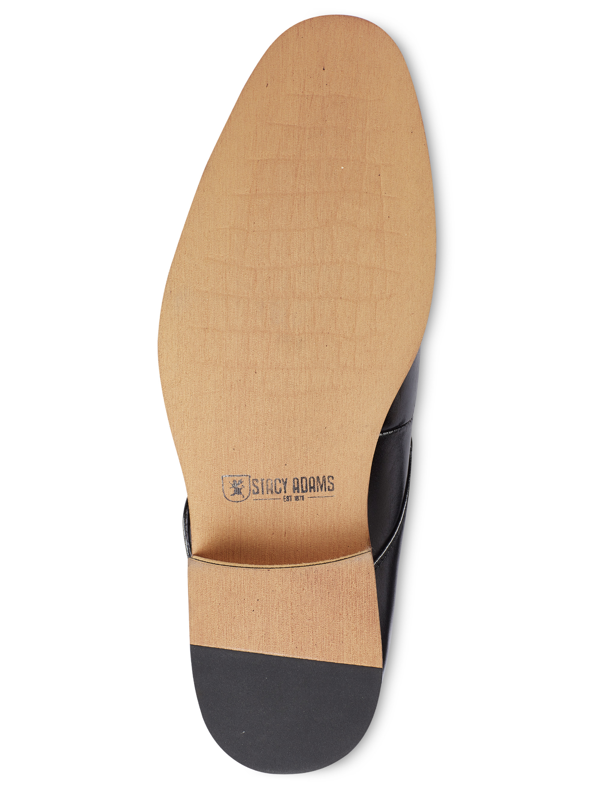 Big + Tall | Stacy Adams Desmond Cap-Toe Monk Strap Dress Shoes | DXL